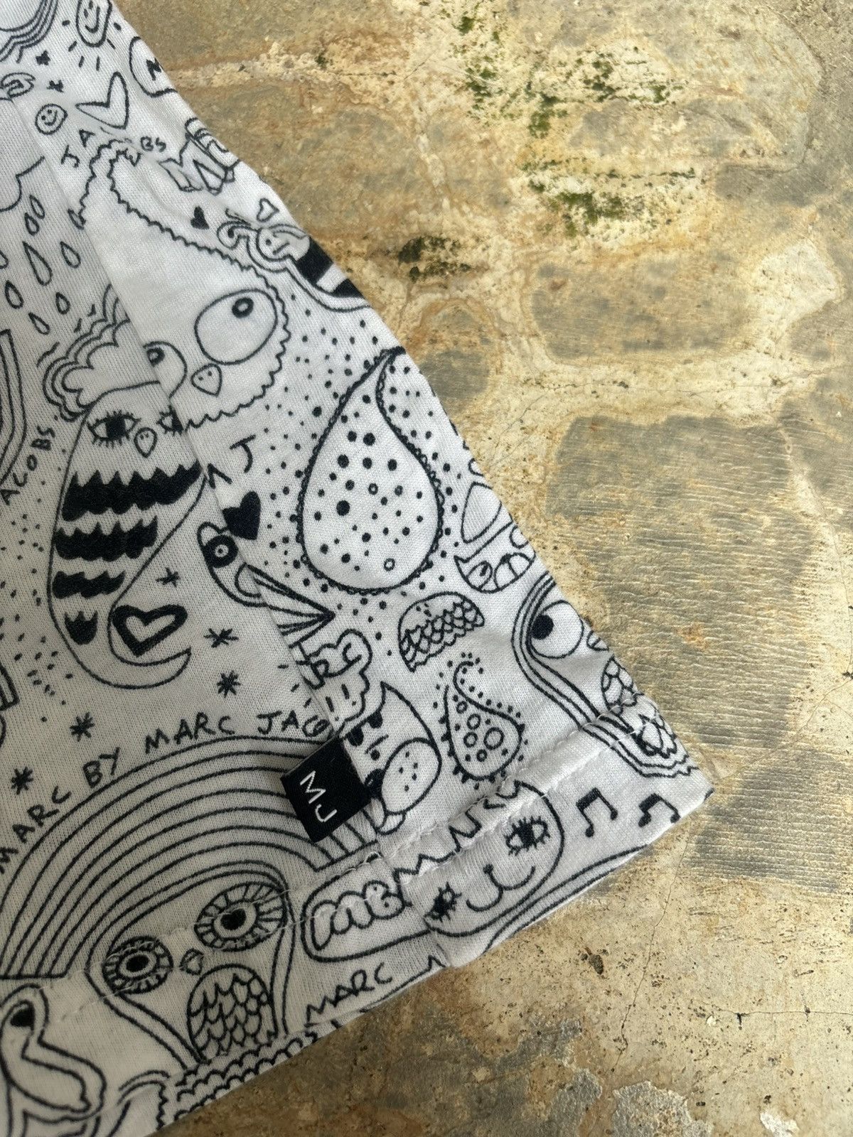 Hysteric Glamour Y2k Marc by Marc Jacobs Full Print Tshirt Size XS / US 0-2 / IT 36-38 - 9 Thumbnail