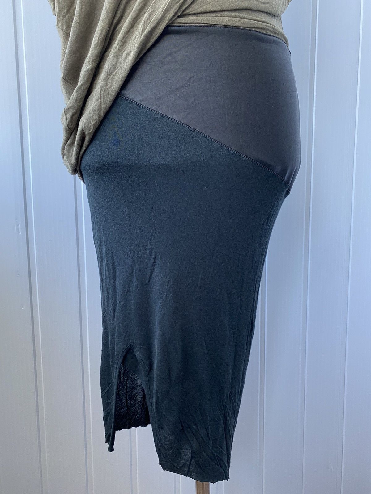 Helmut Lang Helmut Lang Asymmetrical Micro Modal Dress Size M Size M / US 6-8 / IT 42-44 - 8 Thumbnail