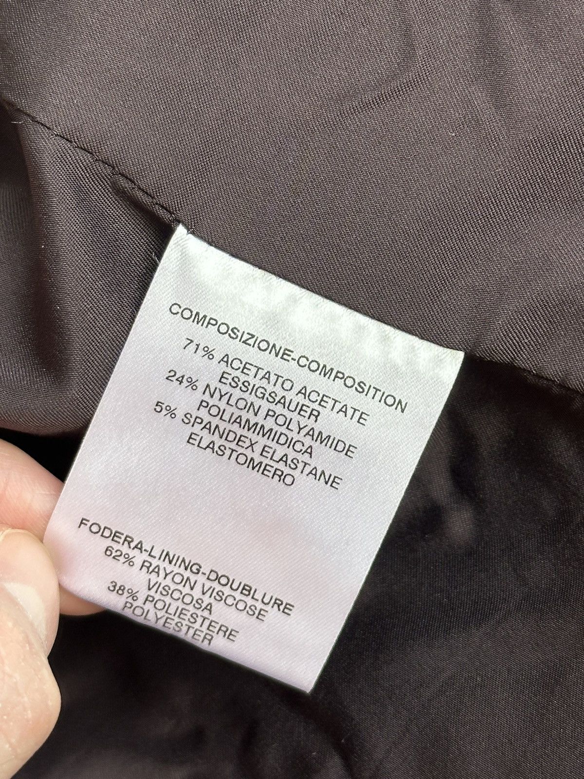 Gucci 2004 Gucci by Tom Ford 1 Button Blazer Jacket Purple Size 42 Size M / US 6-8 / IT 42-44 - 14 Thumbnail