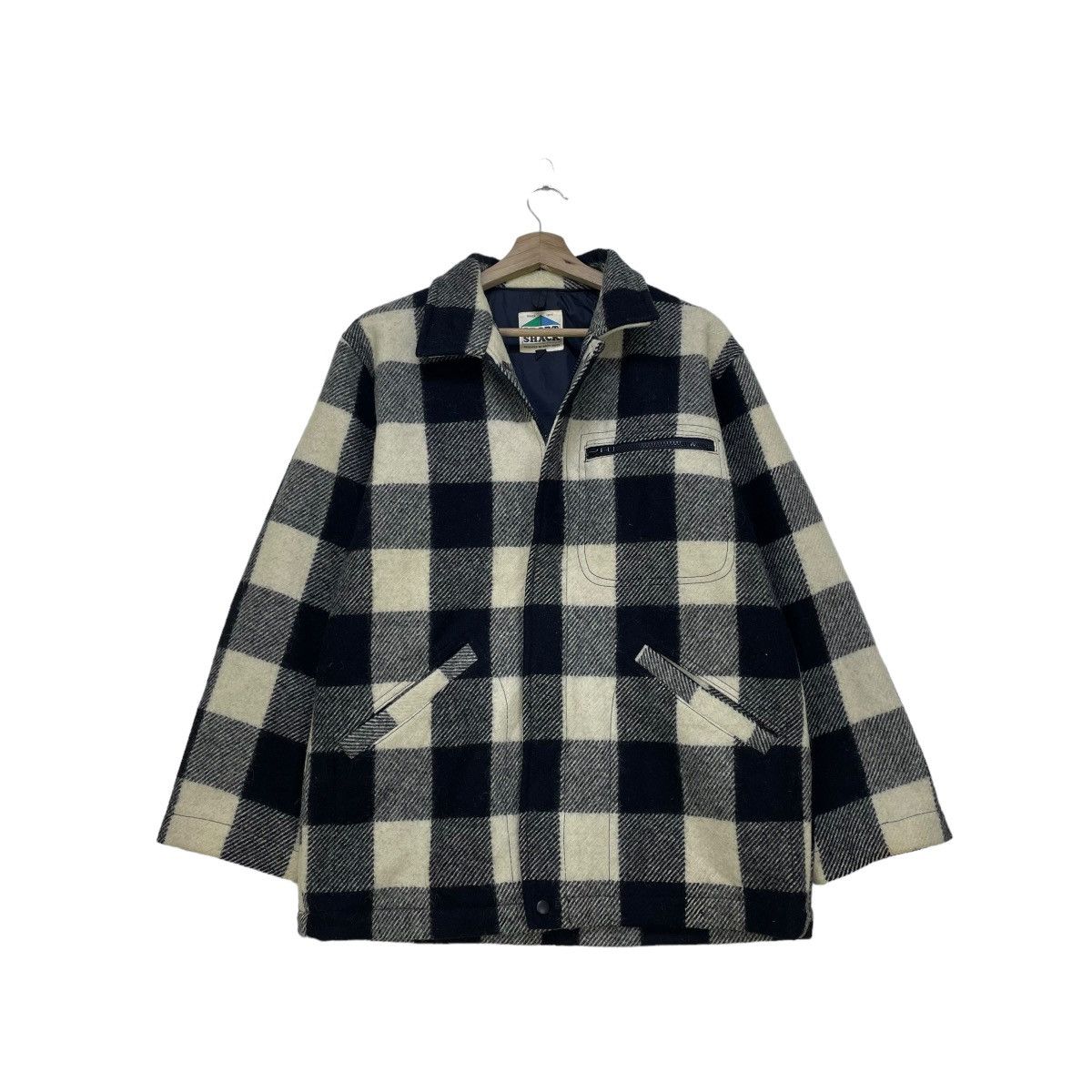 Vintage Japanese Brand Sport Shack Tartan Jacket Size US M / EU 48-50 / 2 - 1 Thumbnail