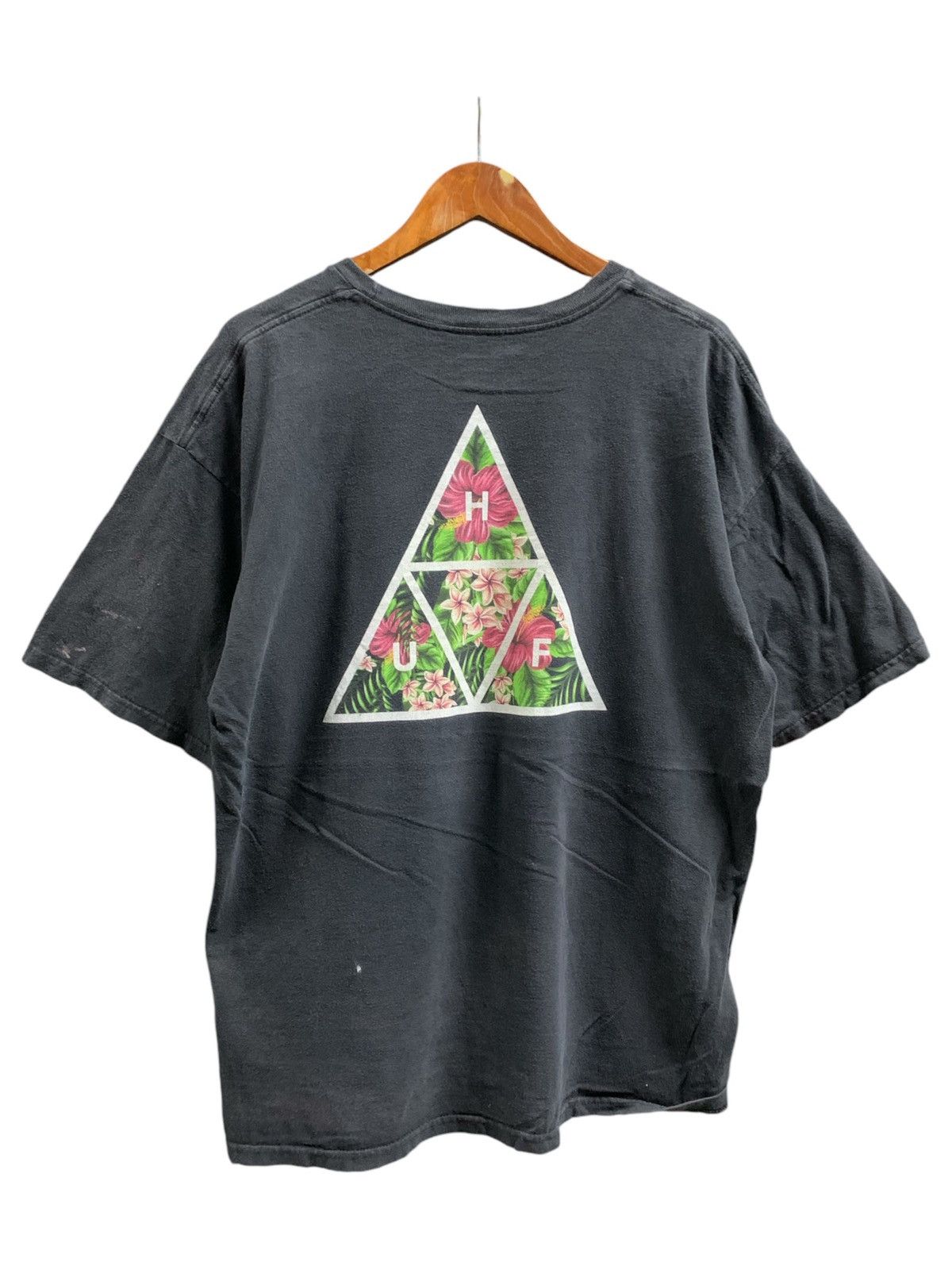 Huf × Vintage Vintage HUF big logo t-shirt Size US XL / EU 56 / 4 - 1 Thumbnail