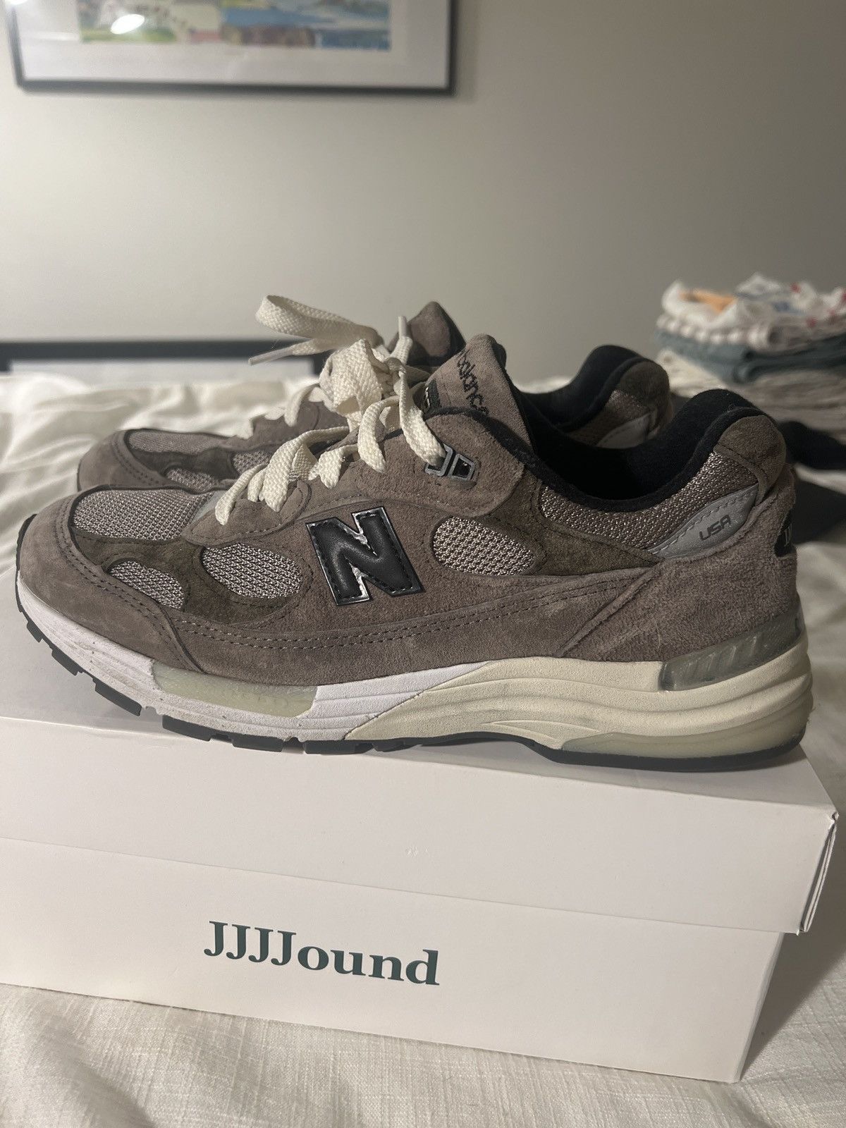 JJJJound × New Balance Jjjjound Grey 992 Size US 8 / EU 41 - 6 Thumbnail