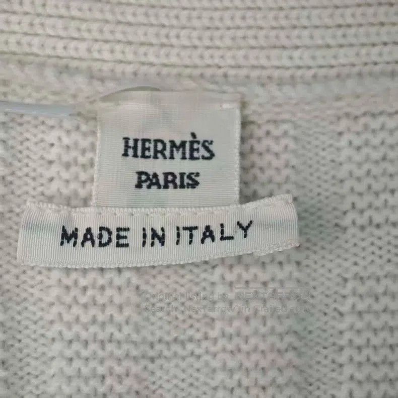 Hermes Hermes Off-white wool cardigan Size XS / US 0-2 / IT 36-38 - 5 Thumbnail