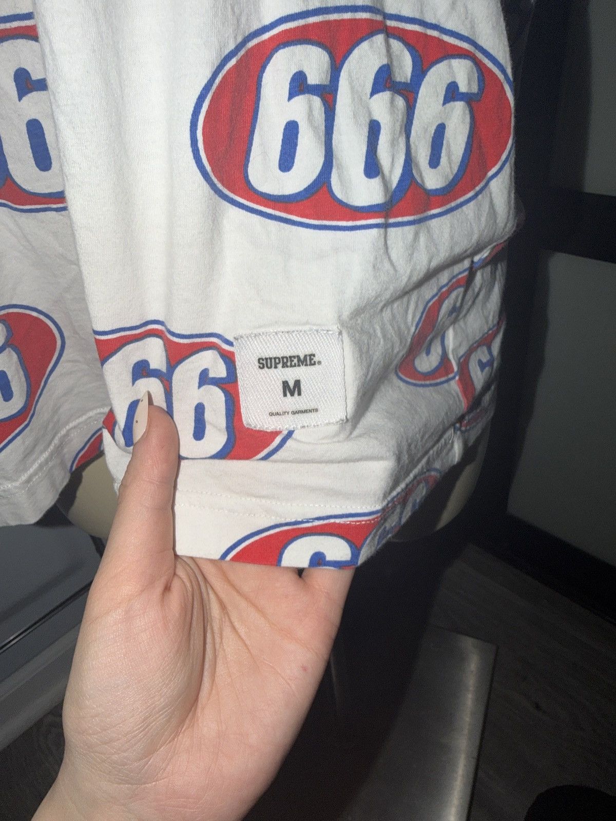Supreme Supreme 666 Shirt Size US L / EU 52-54 / 3 - 3 Thumbnail