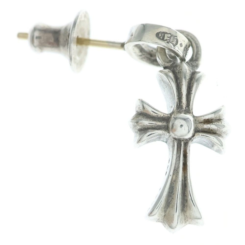 Chrome Hearts Chrome Hearts Baby Fat Cross Drop Earring Silver Size ONE SIZE - 2 Thumbnail