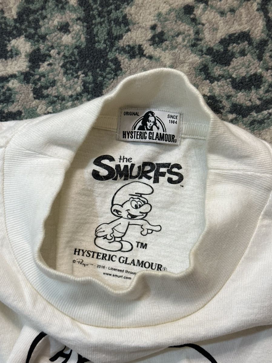 Hysteric Glamour SS16 Hysteric Glamour X Smurf Loopwheel Shirt Size US M / EU 48-50 / 2 - 8 Thumbnail