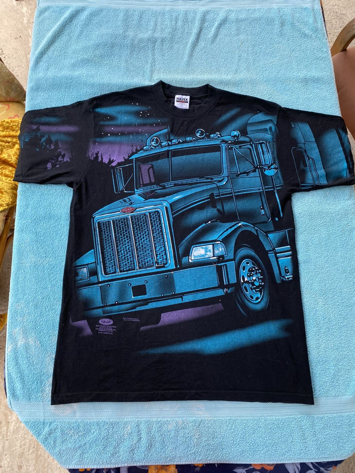 Tultex × Vintage Tultex vintage truck t-shirt made in usa Size US XL / EU 56 / 4 - 1 Thumbnail