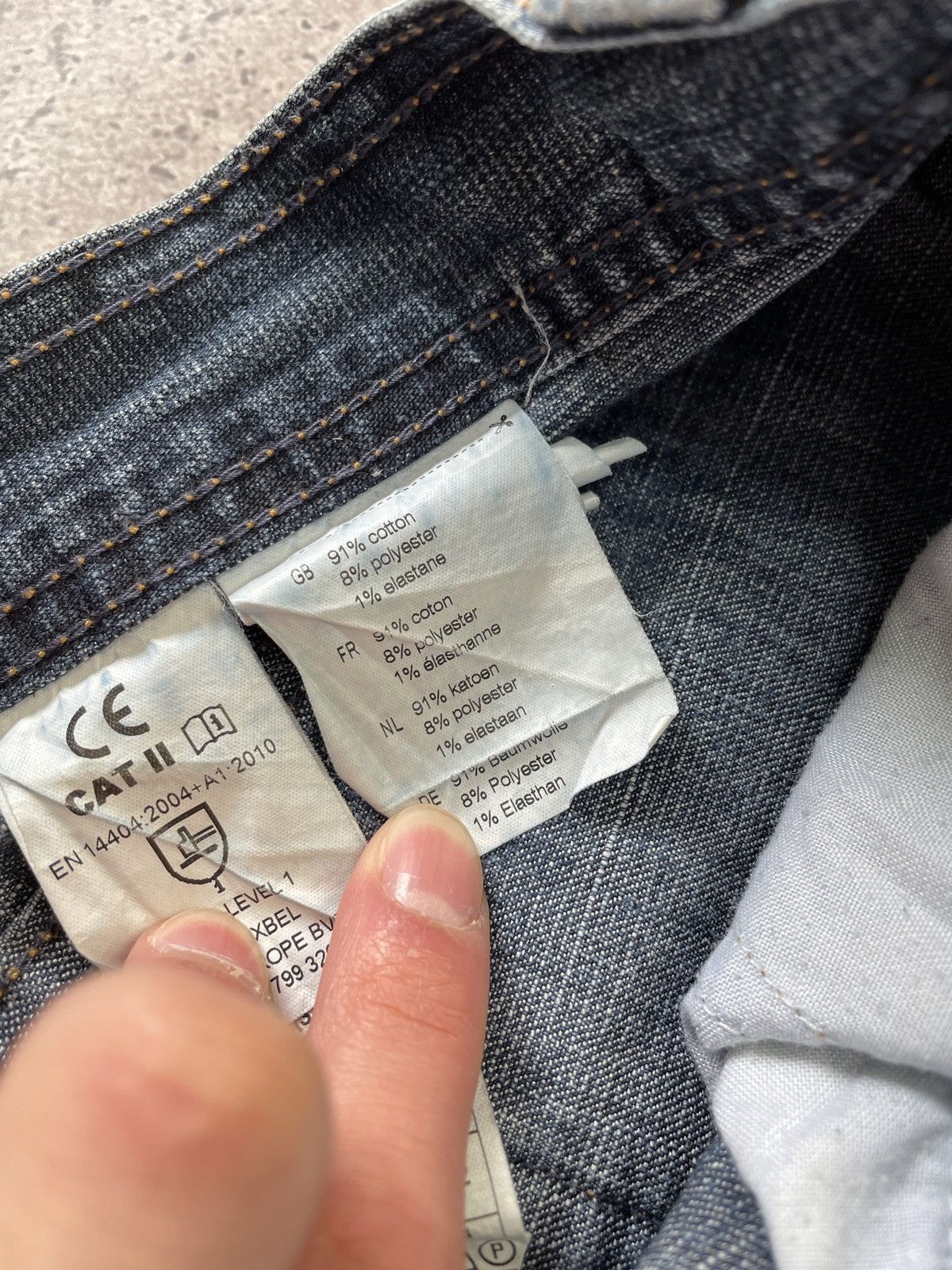 Diesel Vintage 00s Distressed Avant Garde Diesel Cargo Jeans Pants Size US 33 - 12 Thumbnail