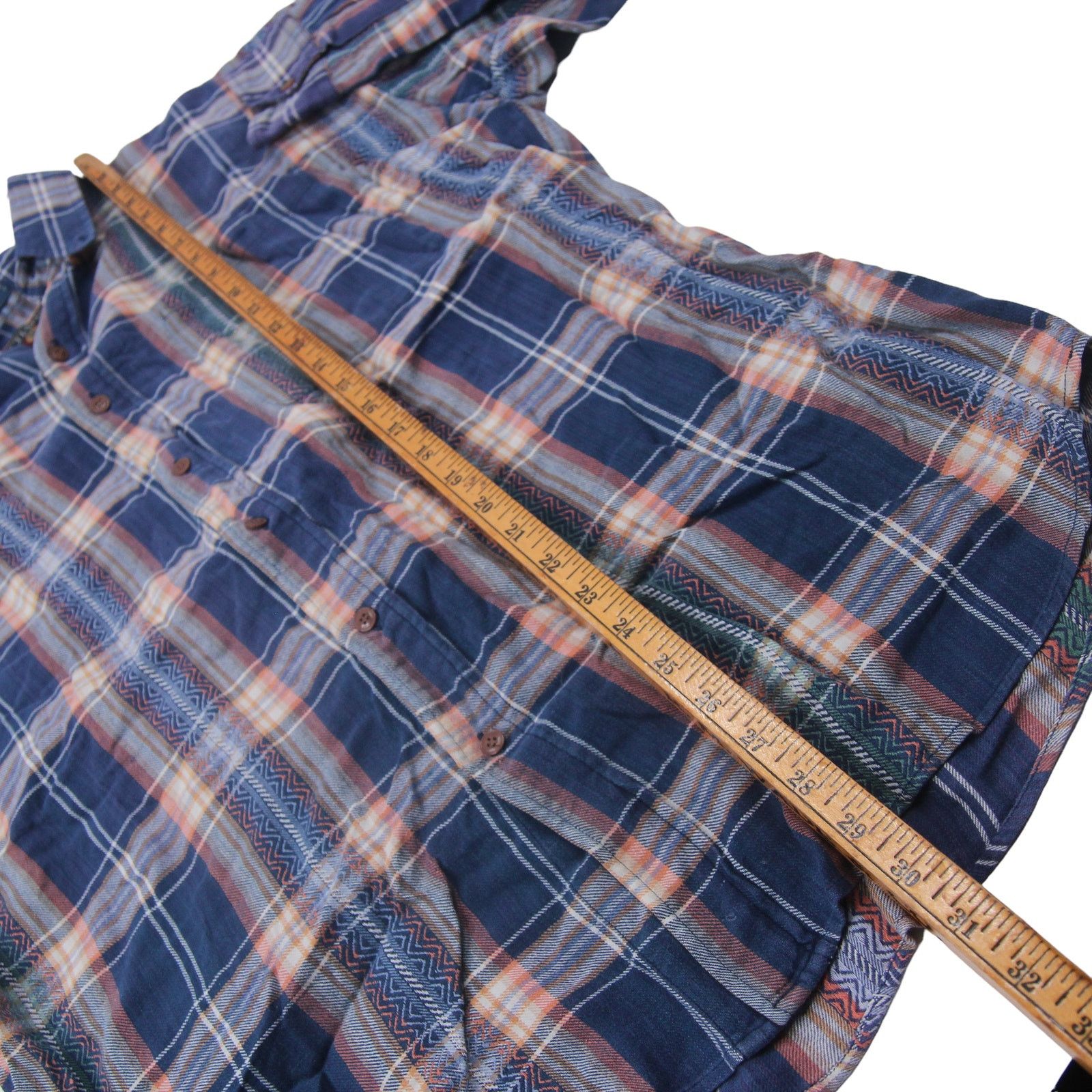 Ralph Lauren × Vintage Vintage Chaps Ralph Lauren Unique Design Button Down Shirt Size US L / EU 52-54 / 3 - 6 Thumbnail