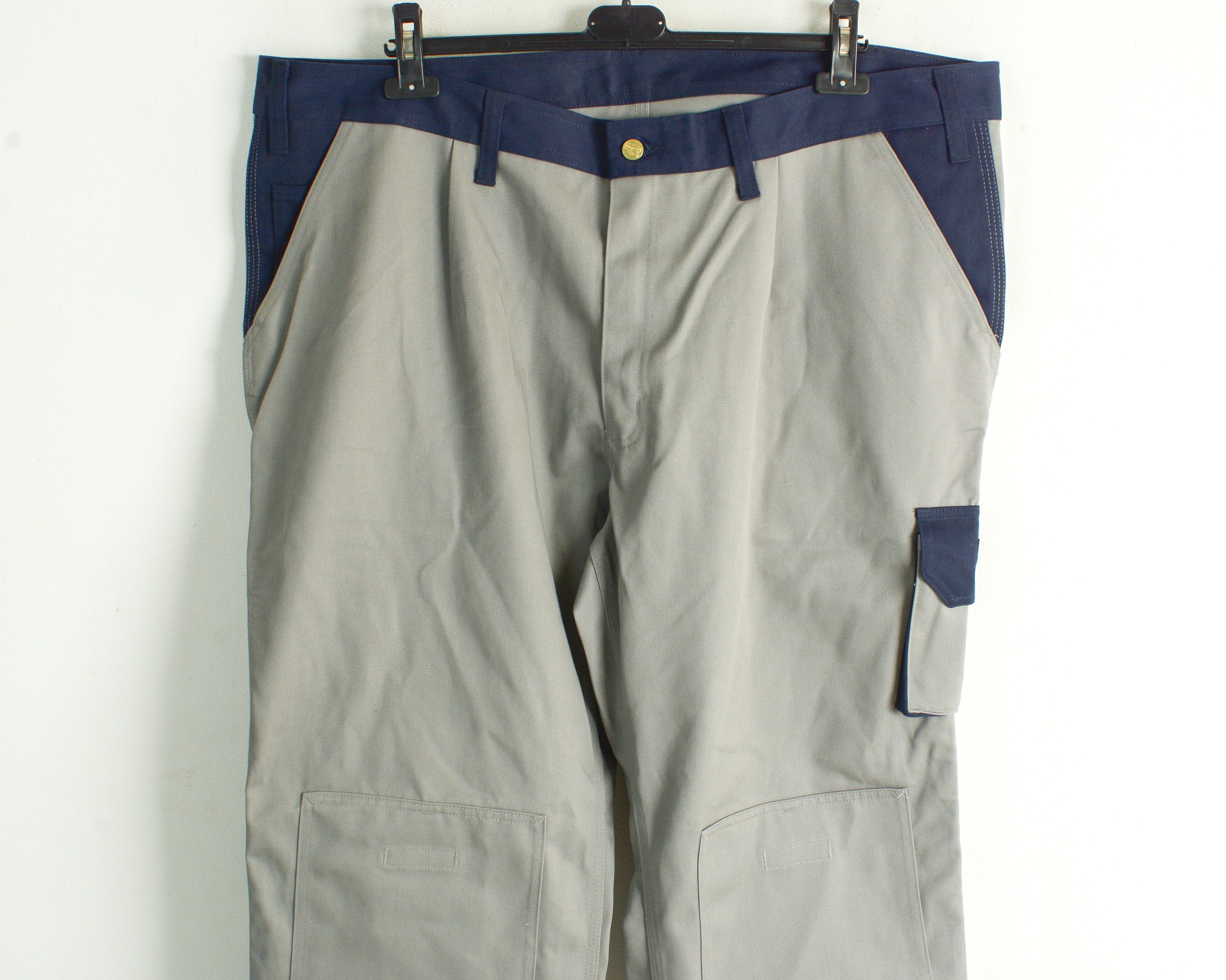 Moscot New MASCOT Work W46 L32 Pants Cargo Utility Workwear D62 DK Size US 44 / EU 60 - 2 Thumbnail