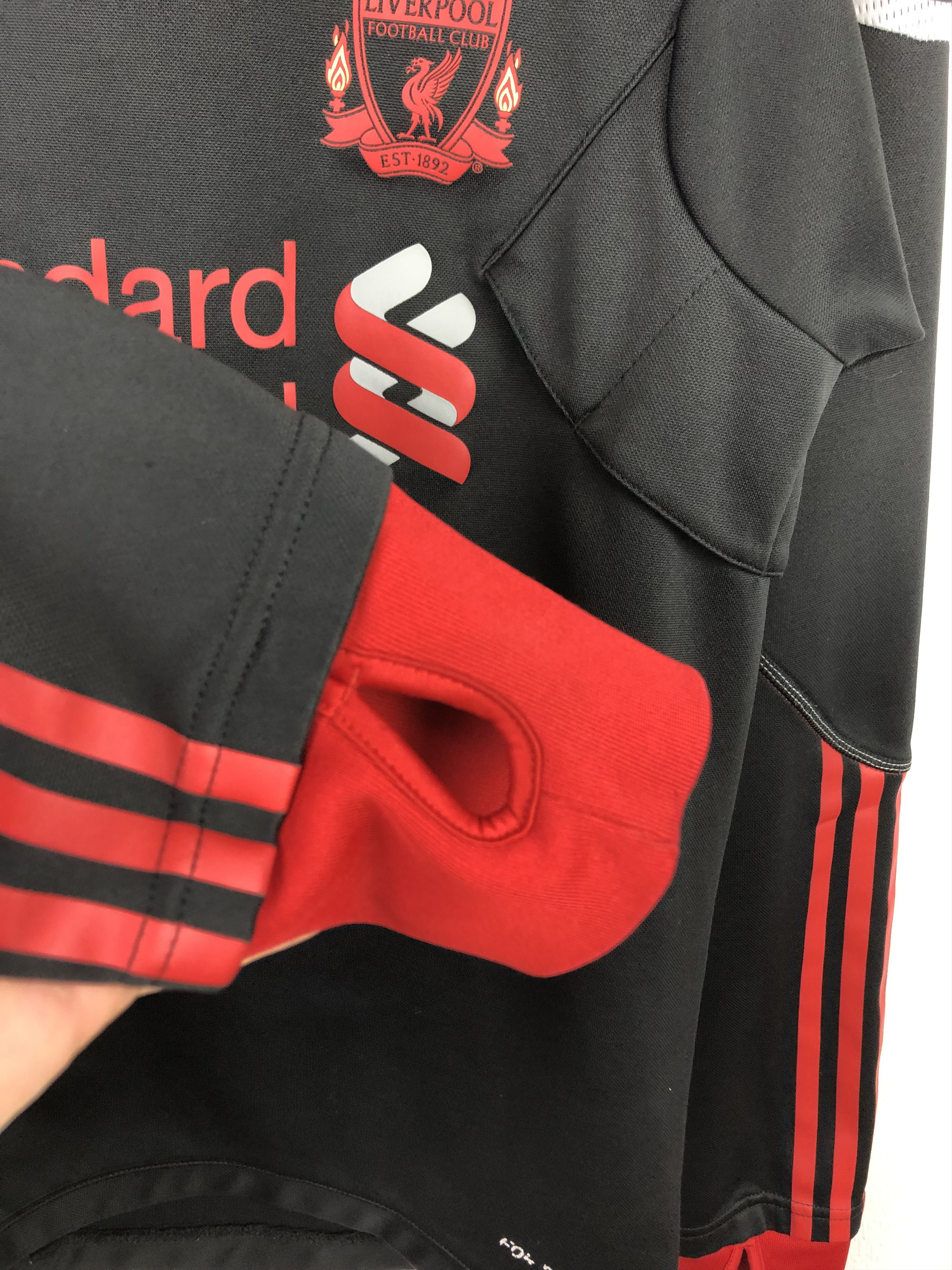Adidas Vintage Liverpool Football Warm Up Sweatshirt Soccer Jacket Size US S / EU 44-46 / 1 - 6 Thumbnail