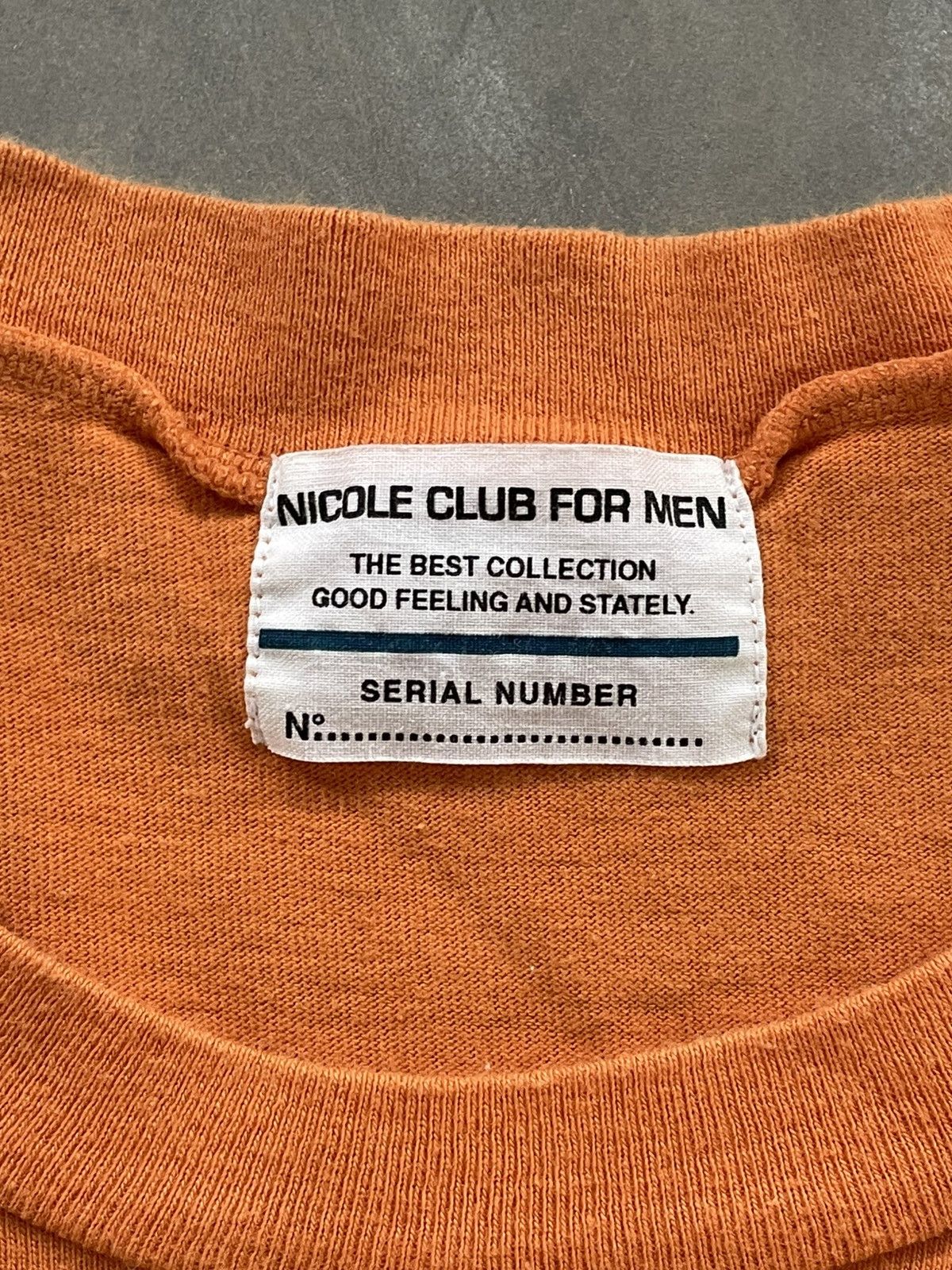 Japanese Brand Nicole Club For Men Tee Shirt Cool Logo Icon Size US S / EU 44-46 / 1 - 6 Thumbnail