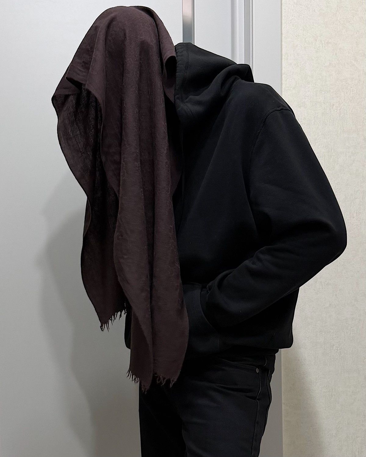 Gucci GUCCI Tom Ford FW2002 GG Monogram Wool Scarf Demna Nettspend Size ONE SIZE - 14 Thumbnail