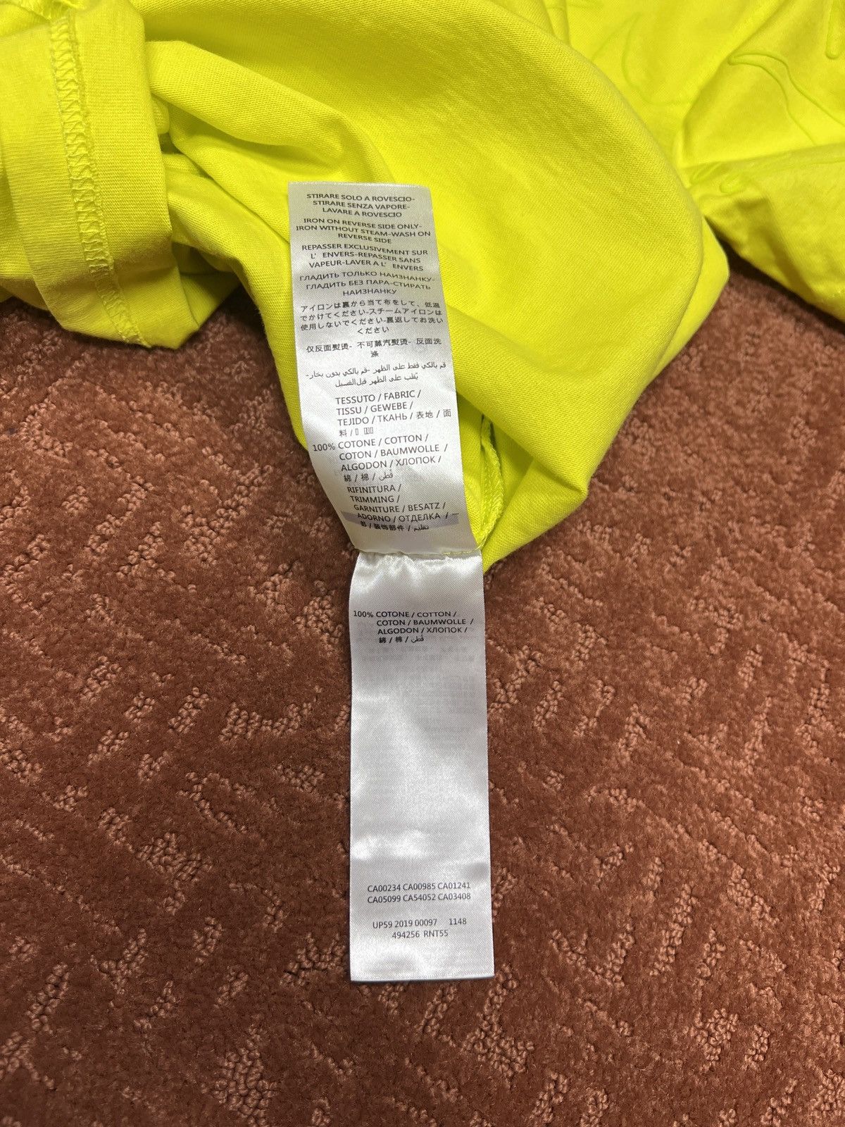MCQ Mcq Neon Yellow Swallow Shirt Size S / US 4 / IT 40 - 3 Thumbnail