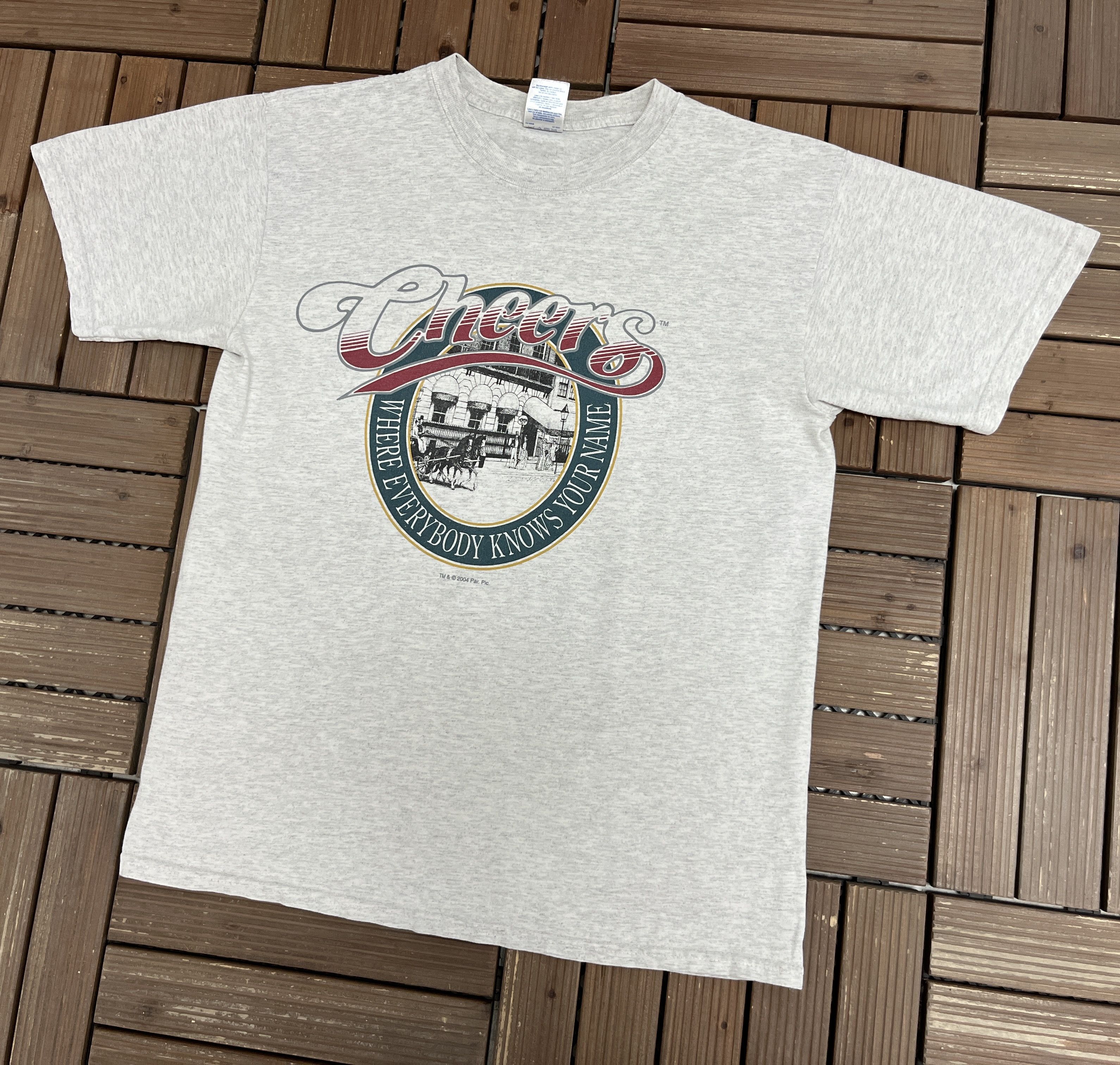 Vintage Cheers Where Everybody Knows Your Name Vintage T-Shirt Tee Size US M / EU 48-50 / 2 - 4 Thumbnail