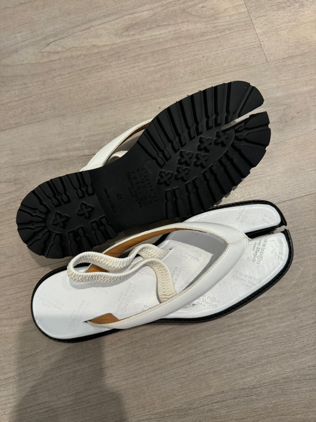 Maison Margiela Maison Margiela Slingback Tabi Sandals Size US 11 / IT 41 - 4 Thumbnail