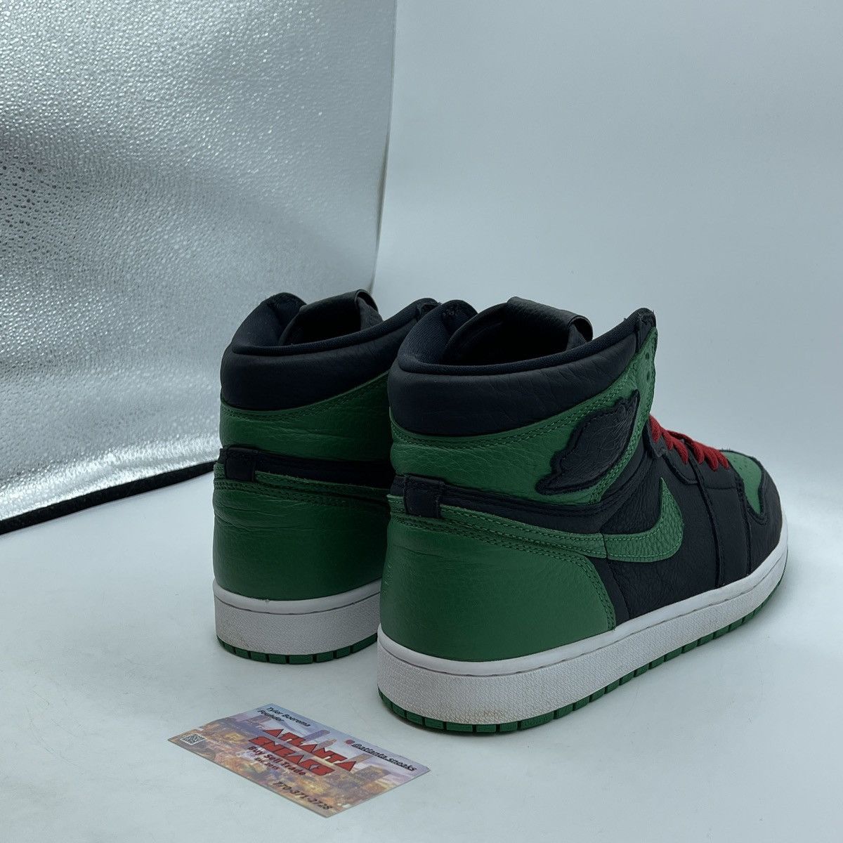 Jordan Brand Air jordan 1 high pine green 2.0 Size US 9.5 / EU 42-43 - 5 Thumbnail