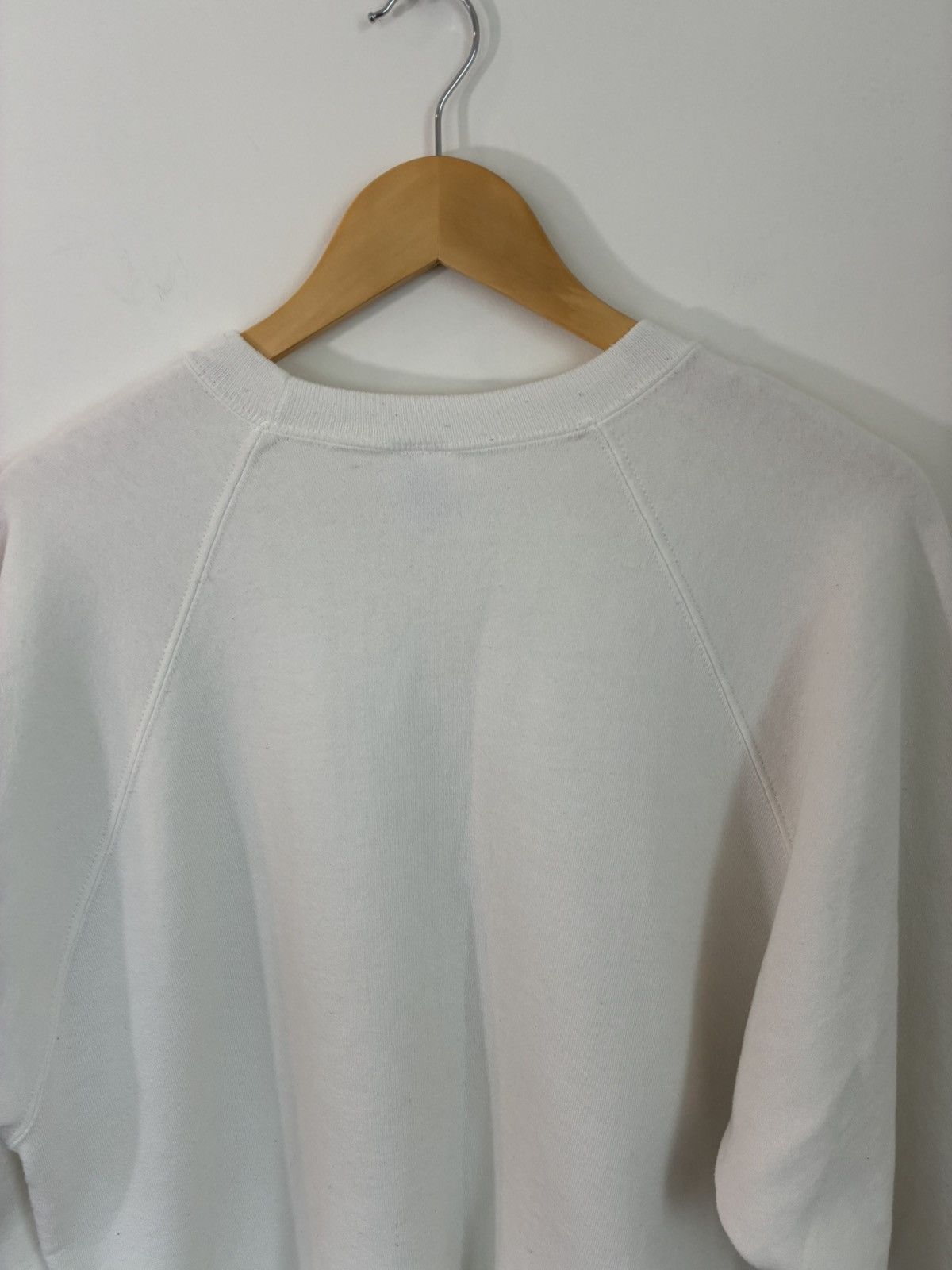 Vintage Oversized Blank Cut Off Distressed Vintage Crewneck Size US XXL / EU 58 / 5 - 5 Thumbnail