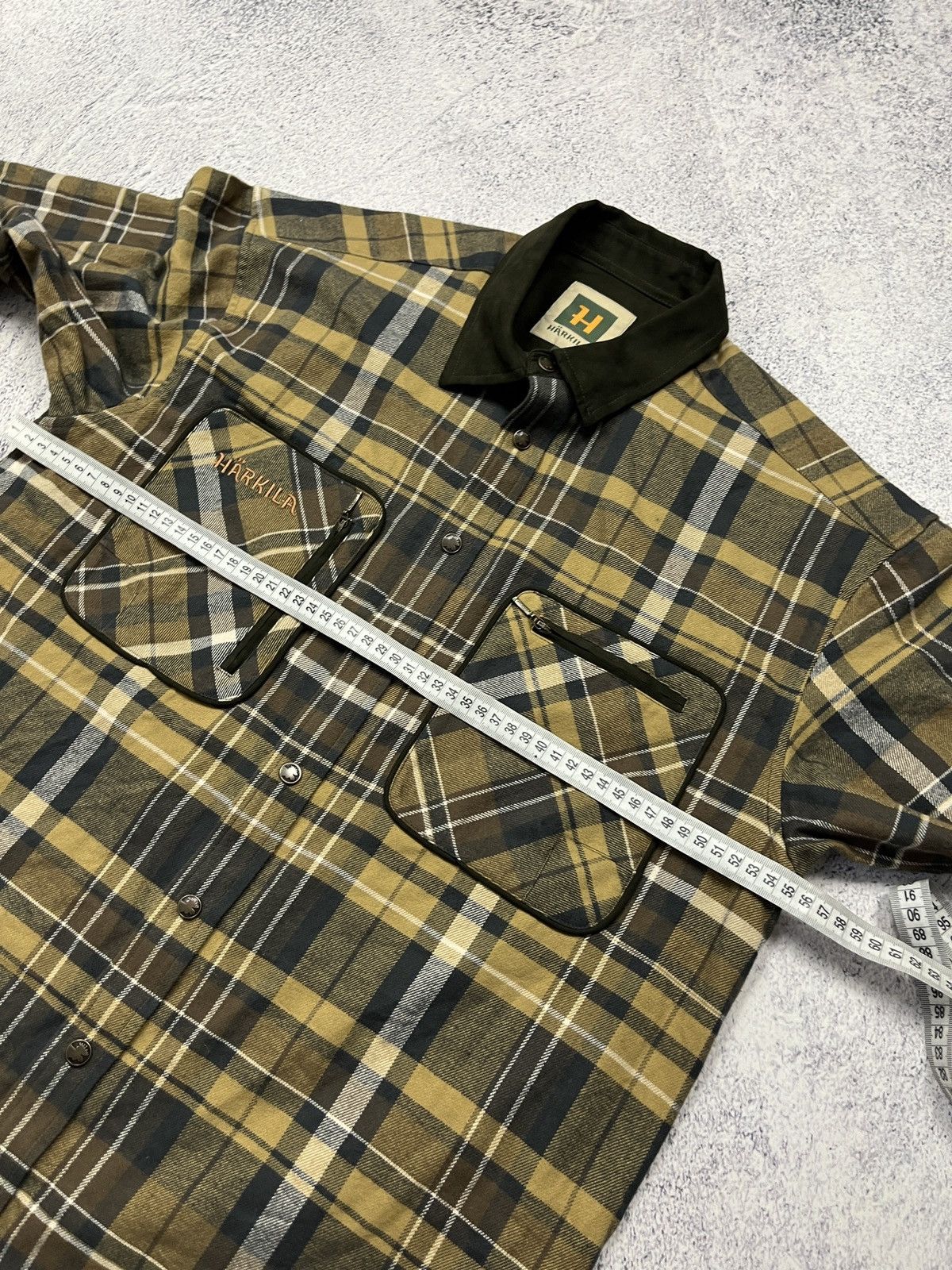 Hunter Harkila Pajala Shirt Jacket Hunting Outdoor Men’s Size L Size US L / EU 52-54 / 3 - 13 Thumbnail