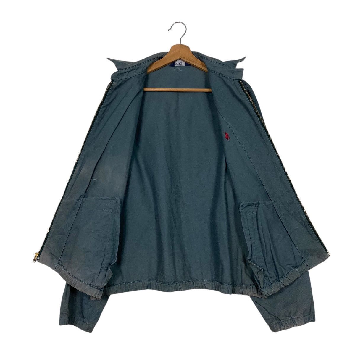 Polo Ralph Lauren Vintage 80s Polo Ralph Lauren Made In Usa Zipper Jacket Size US M / EU 48-50 / 2 - 11 Thumbnail