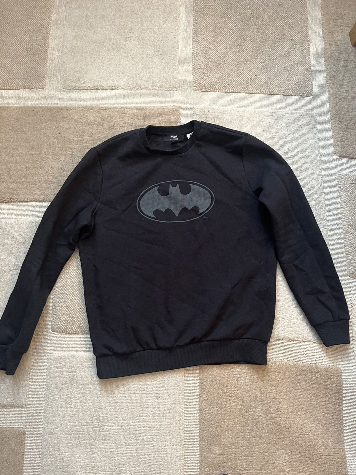 Mavi Mavi x Batman Regular Fit Sweatshirt - Size M Size US M / EU 48-50 / 2 - 1 Thumbnail