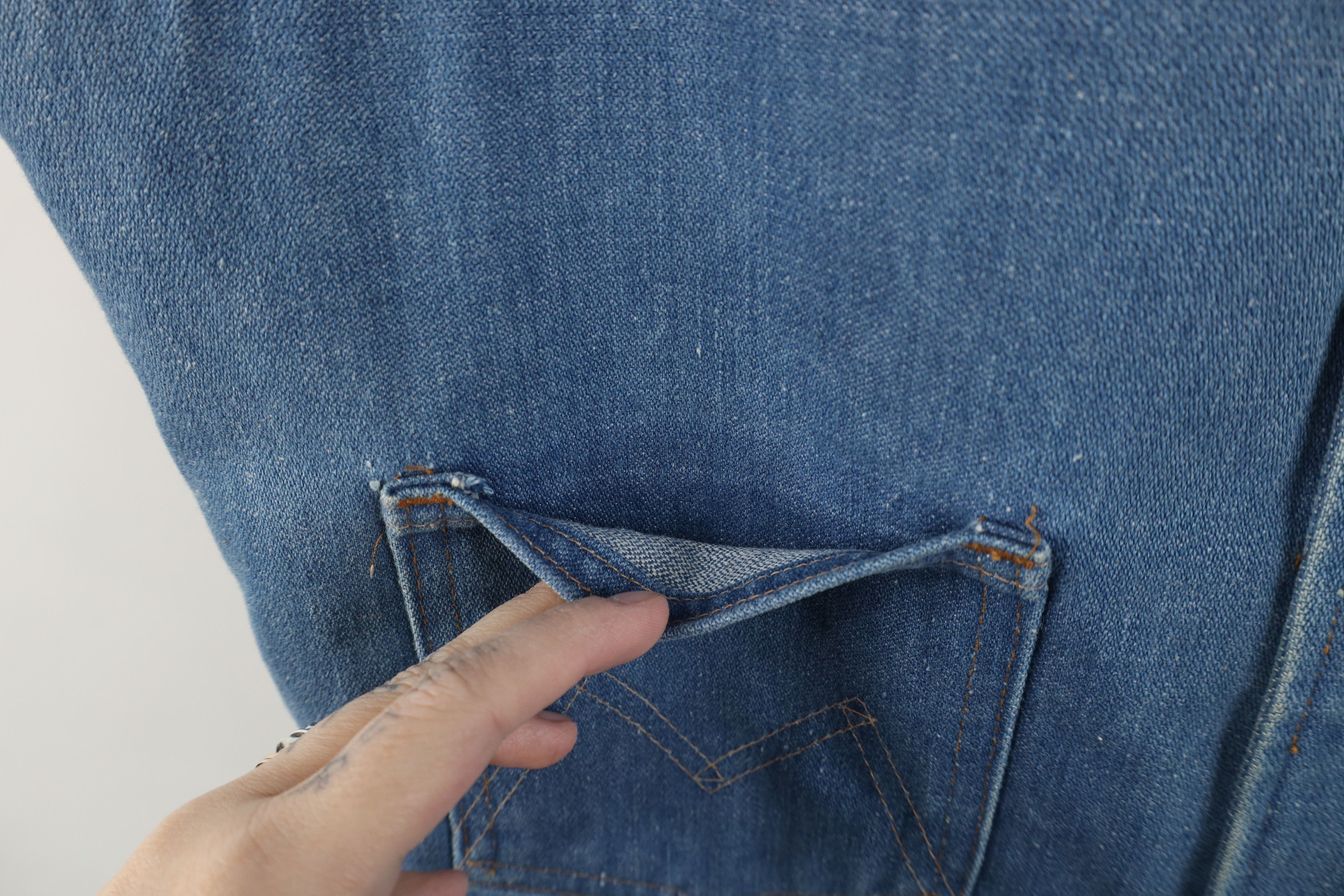 Vintage Vintage 60s 70s Streetwear Lined Denim Vest Jacket USA Size US M / EU 48-50 / 2 - 6 Thumbnail