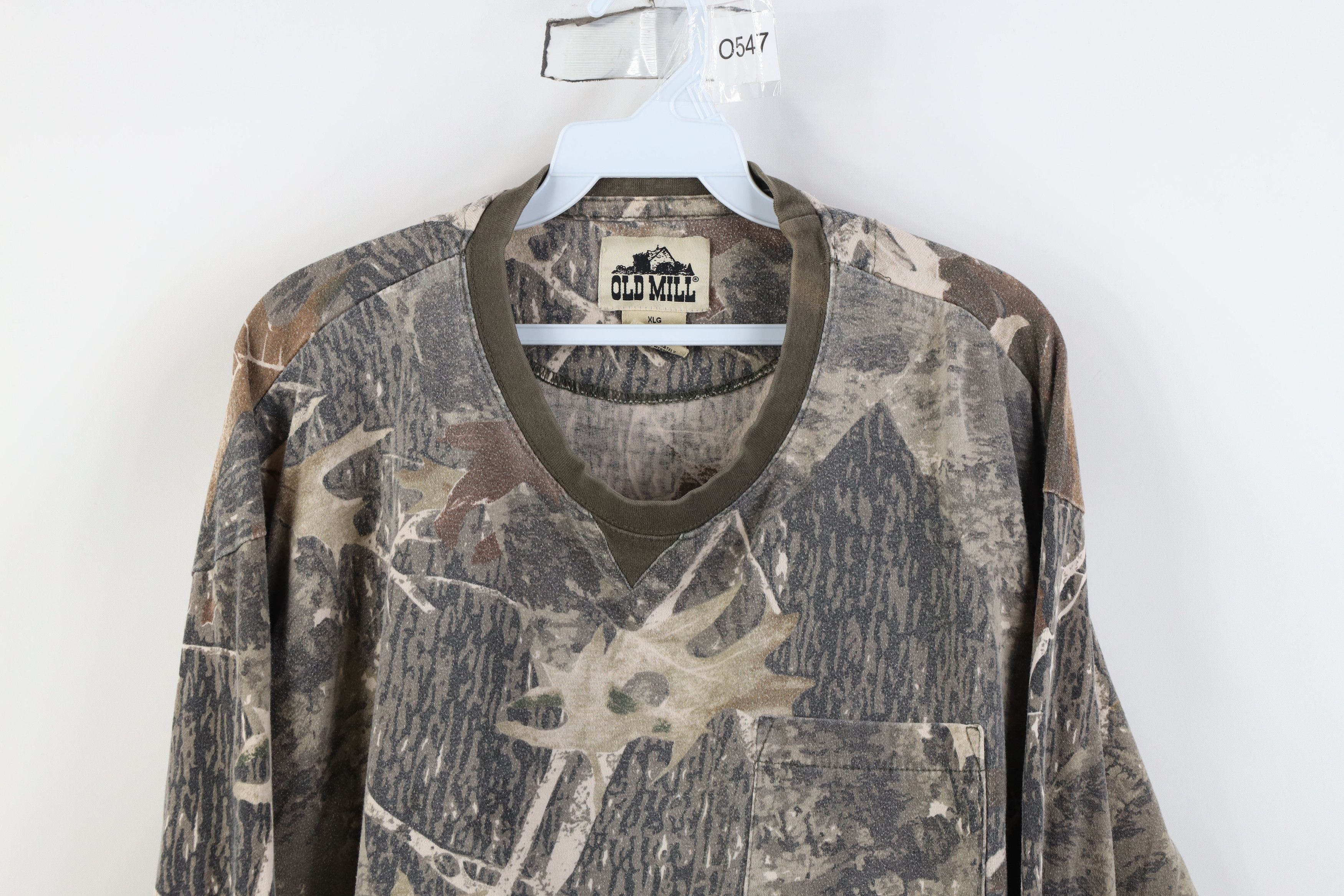 Vintage Vintage 90s Y2K Streetwear Camouflage Long Sleeve T-Shirt Size US XL / EU 56 / 4 - 2 Thumbnail