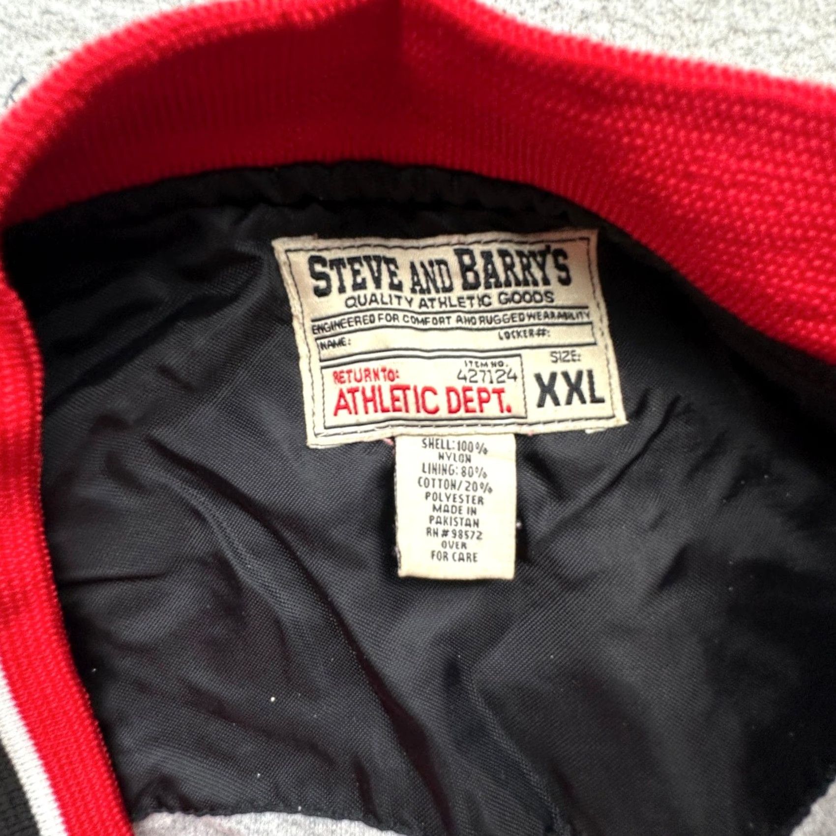 Vintage VINTAGE Steve & Barry's Ohio State Buckeyes Nylon Pullover Mens XXL Red Logo Size US XXL / EU 58 / 5 - 2 Thumbnail