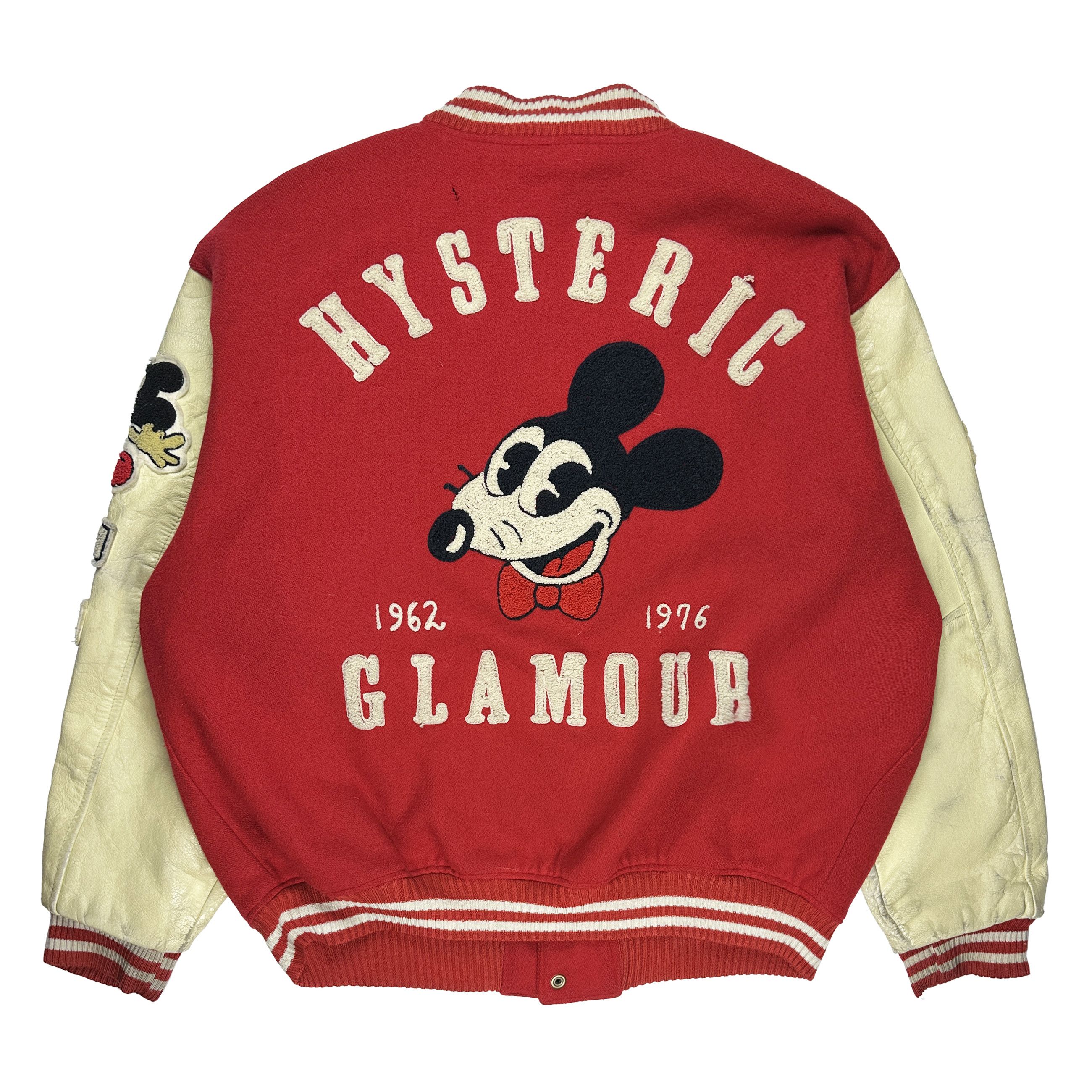 Hysteric Glamour 80's Mad Melx Varsity Jacket Size US L / EU 52-54 / 3 - 2 Thumbnail