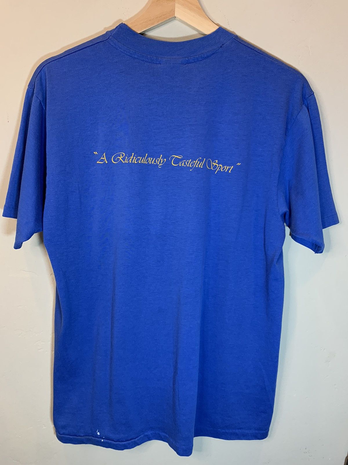 Vintage RARE Vintage 80’s International Chicken Flying Contest Shirt Size US L / EU 52-54 / 3 - 2 Thumbnail
