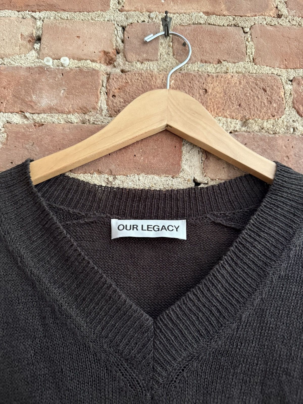 Our Legacy Our Legacy Rue V-Neck Sweater Size 48 Size US M / EU 48-50 / 2 - 3 Thumbnail
