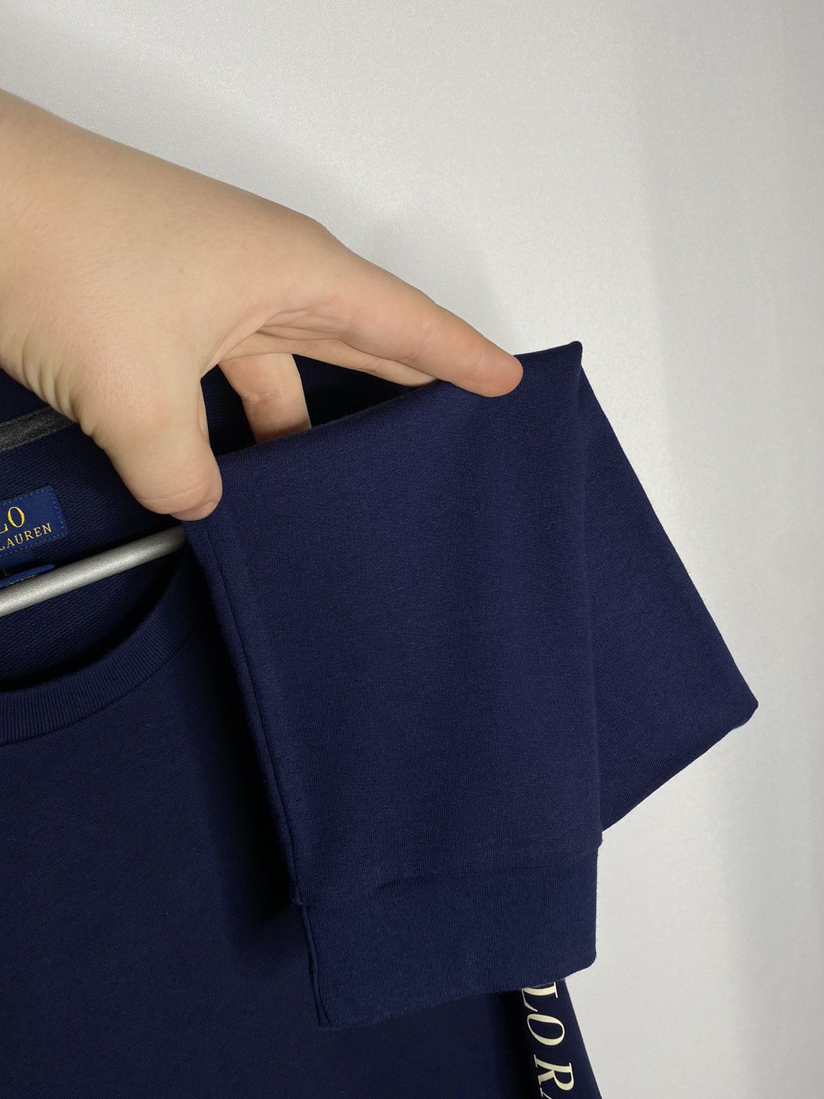 Polo Ralph Lauren 💵 Polo Ralph Lauren Long Sleeve Sweatshirt Big Logo Navy💵 Size US L / EU 52-54 / 3 - 5 Thumbnail