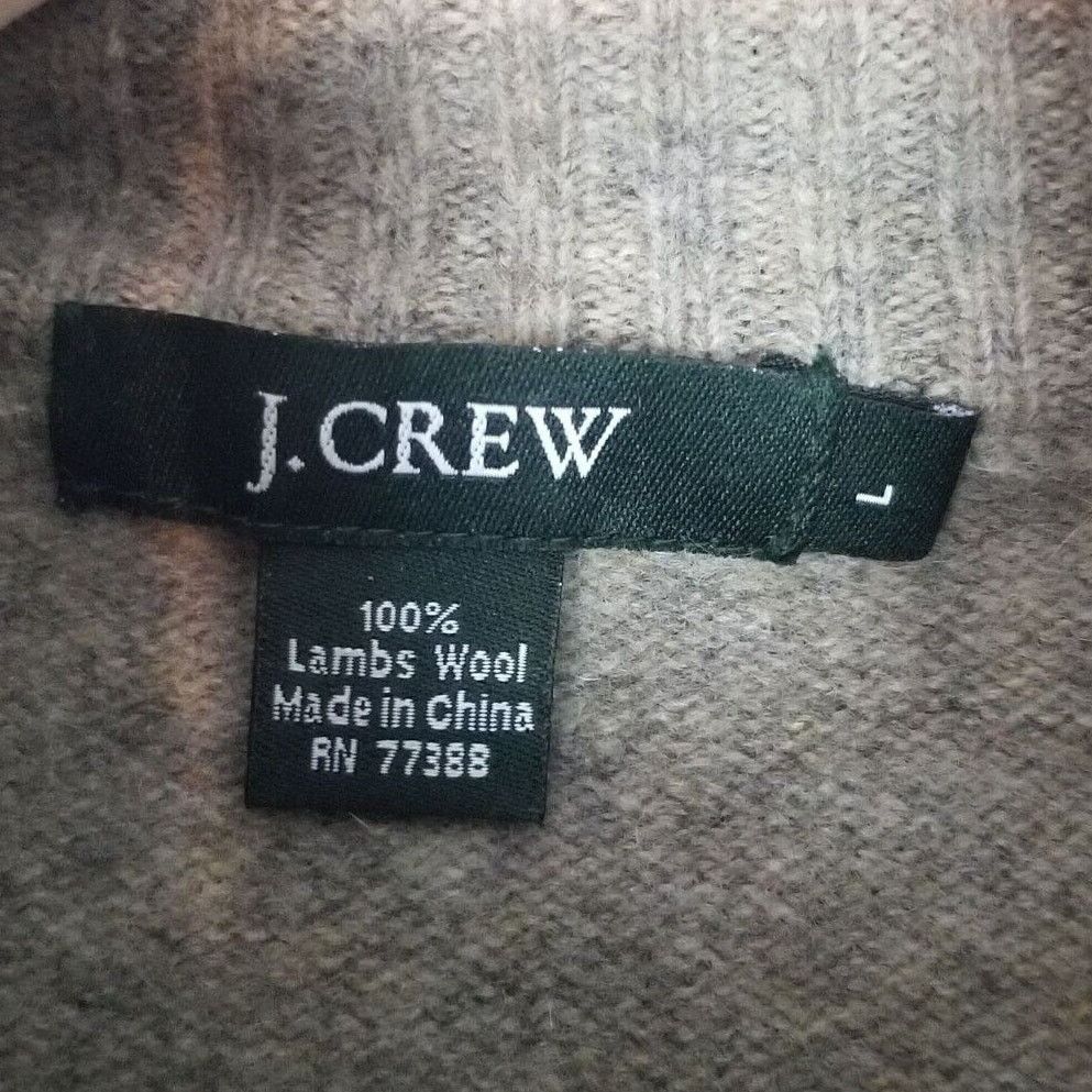 J.Crew J. Crew Lambswool Argyle Grandpa Sweater Dad Teachercore Size US L / EU 52-54 / 3 - 6 Thumbnail