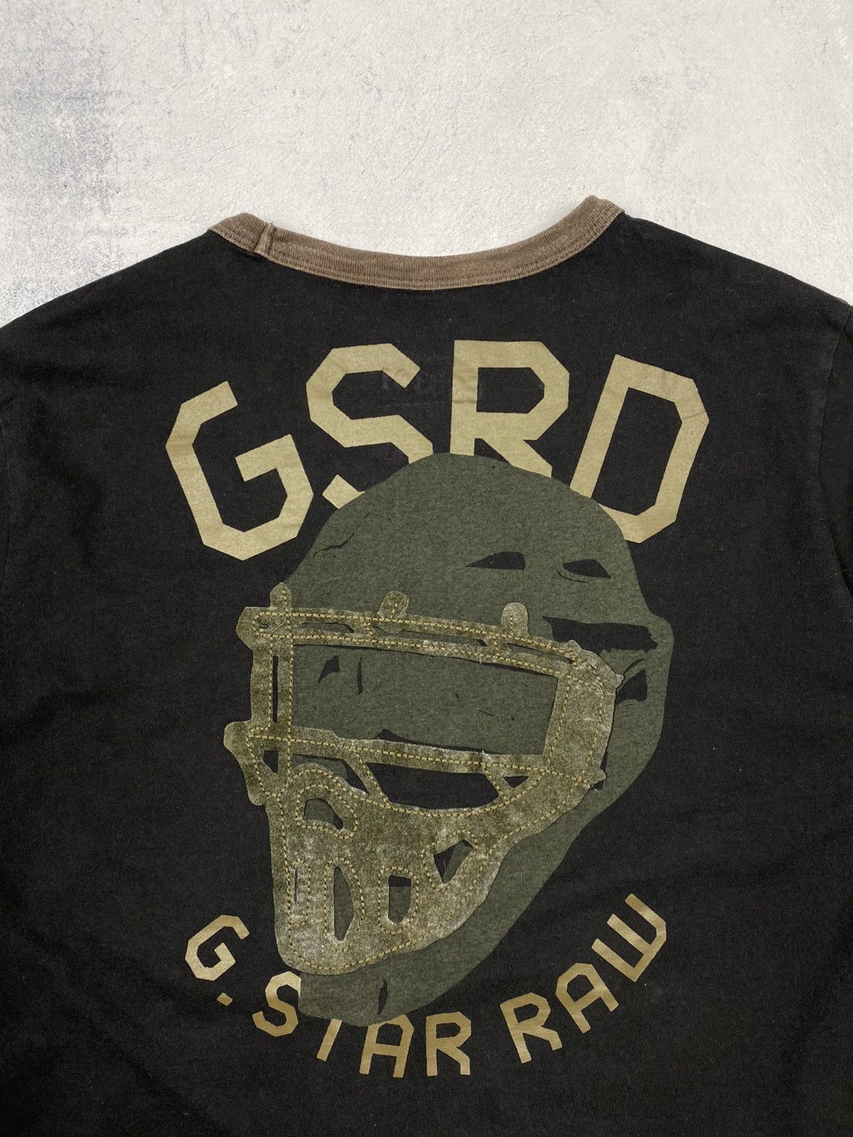 G-Star G Star Raw Avant-garde big logo tee t shirt Size US L / EU 52-54 / 3 - 10 Thumbnail
