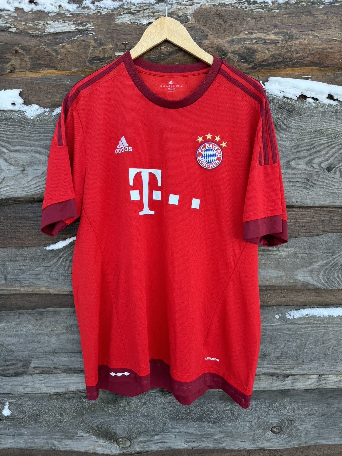 Adidas × Vintage 2015 Adidas Bayern Munich soccer jersey Size US XXL / EU 58 / 5 - 1 Thumbnail
