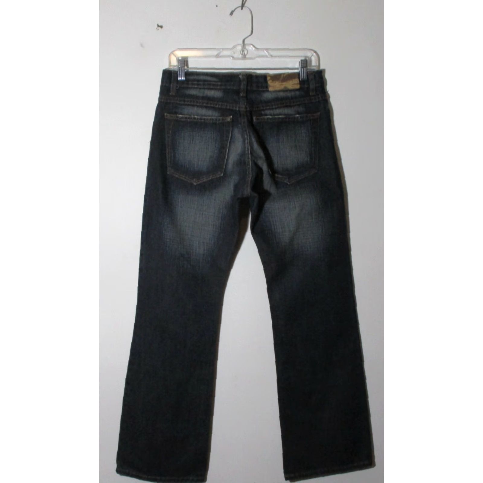 Vintage VINTAGE Krush Jeans 30W 32L Denim Blue Straight Fit Men’s Regular 100% Cotton Belt Loops 5-Pocket Size US 30 / EU 46 - 3 Thumbnail
