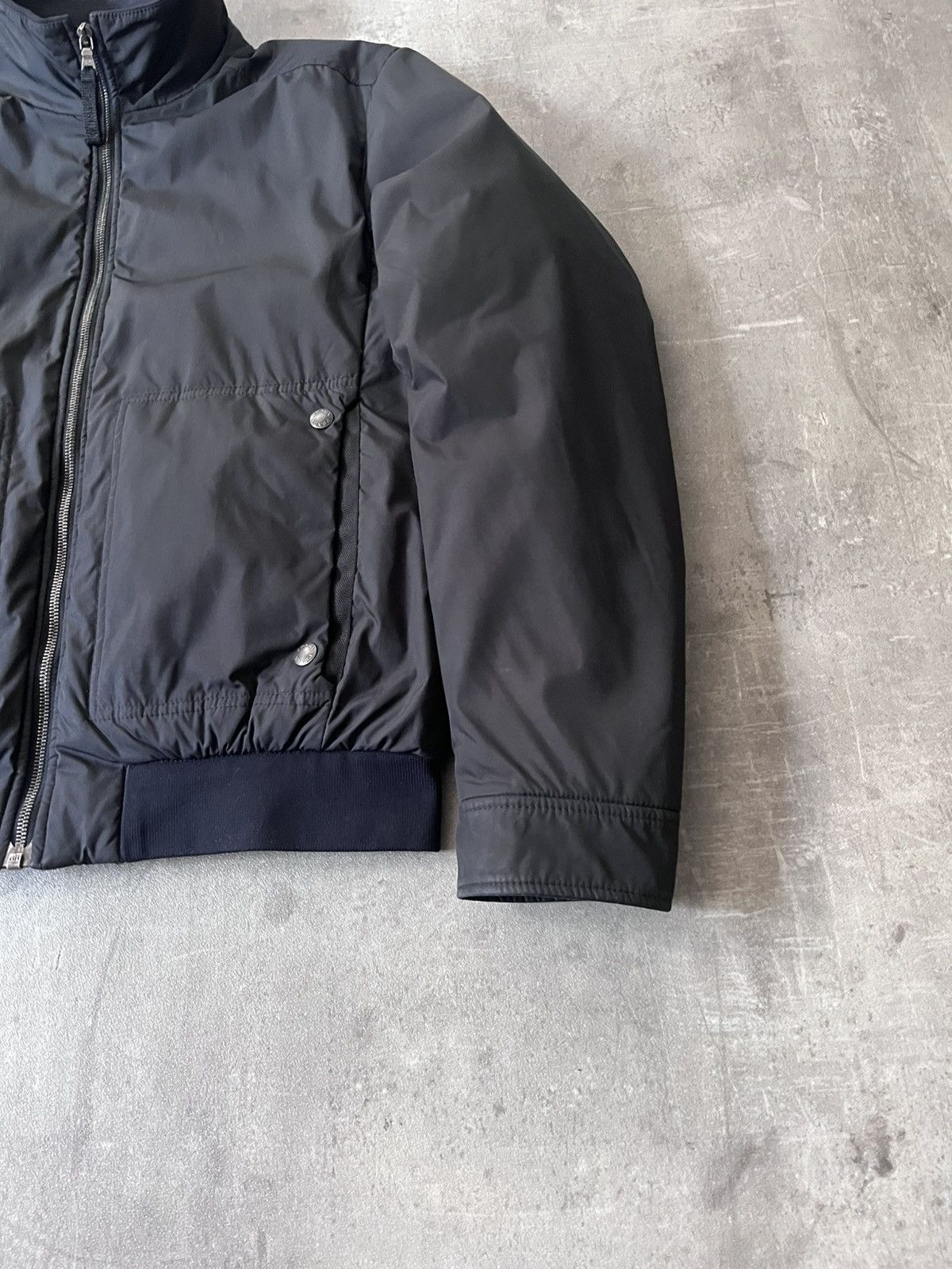 Prada Prada F/W 2007 Bomber jacket black nylon Size US L / EU 52-54 / 3 - 4 Thumbnail