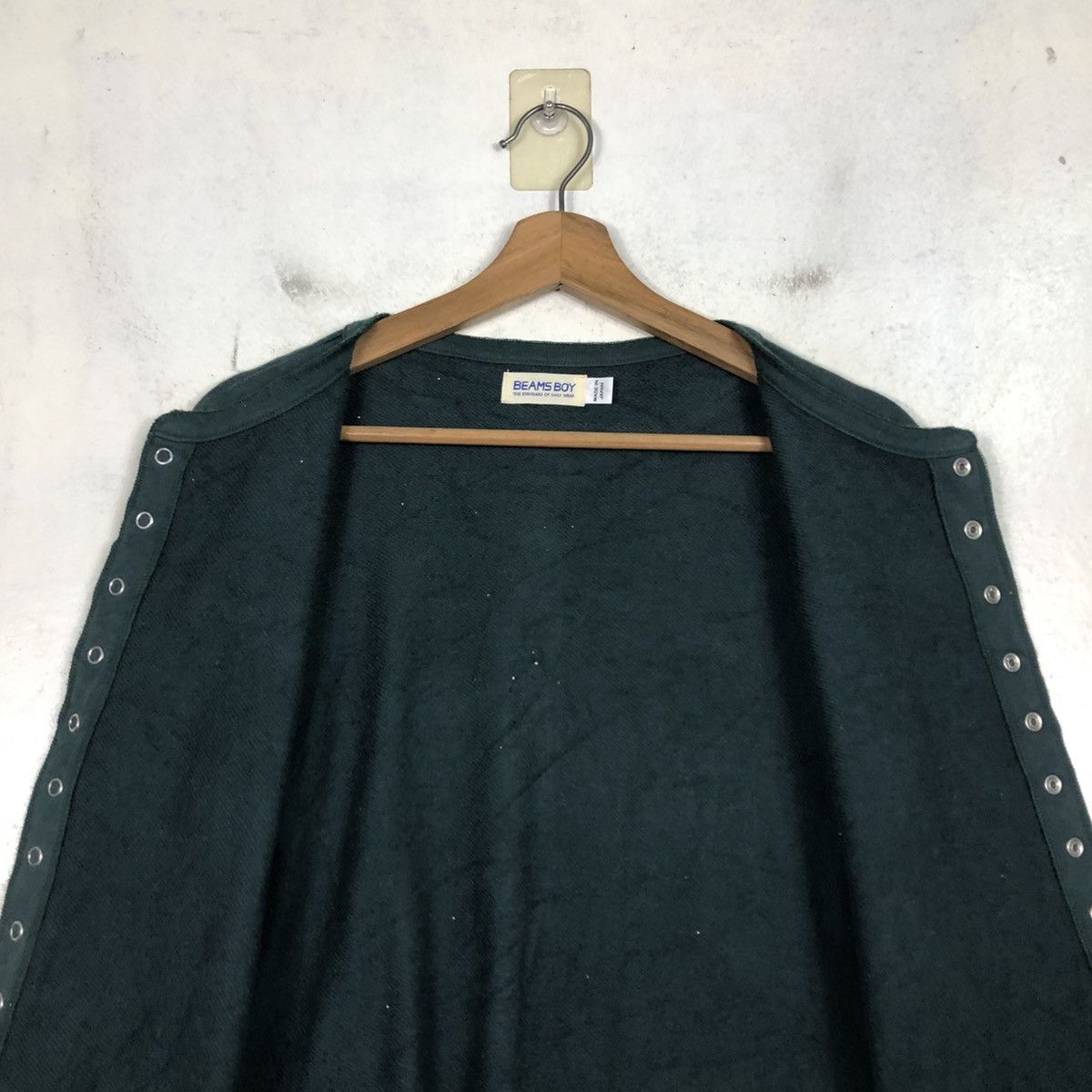 Beams Japan 📌Vintage Snap Button Cardigan Jacket Beams Boy Issey Miyake Size US M / EU 48-50 / 2 - 16 Thumbnail