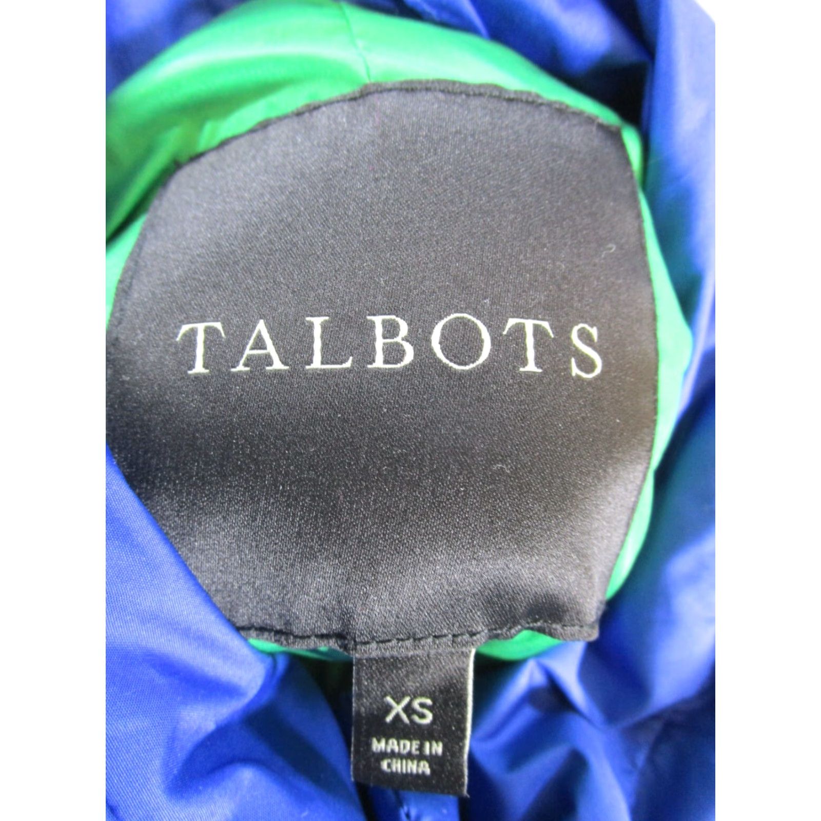 Talbots VINTAGE Talbots Vest Womens XS Blue Insulated Puffer Size XS / US 0-2 / IT 36-38 - 3 Thumbnail