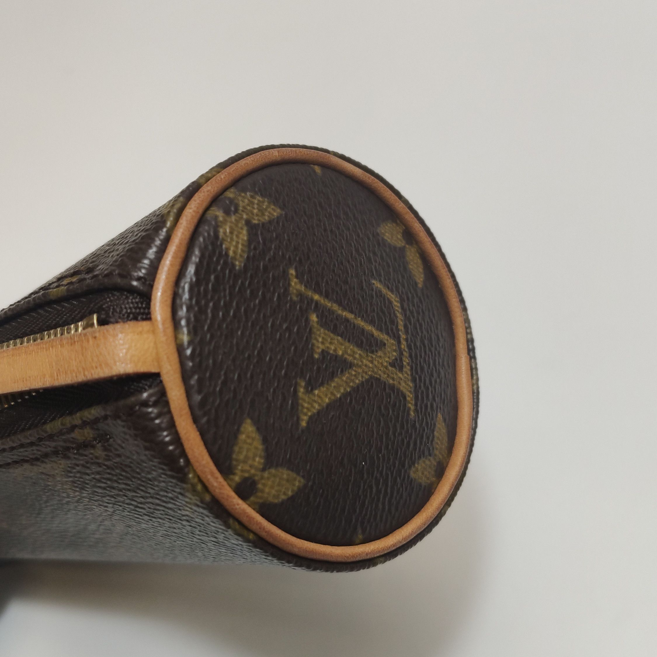 Louis Vuitton Louis Vuitton (LV) Papillon Mini Vegetable Tanned Leather M Size ONE SIZE - 8 Thumbnail