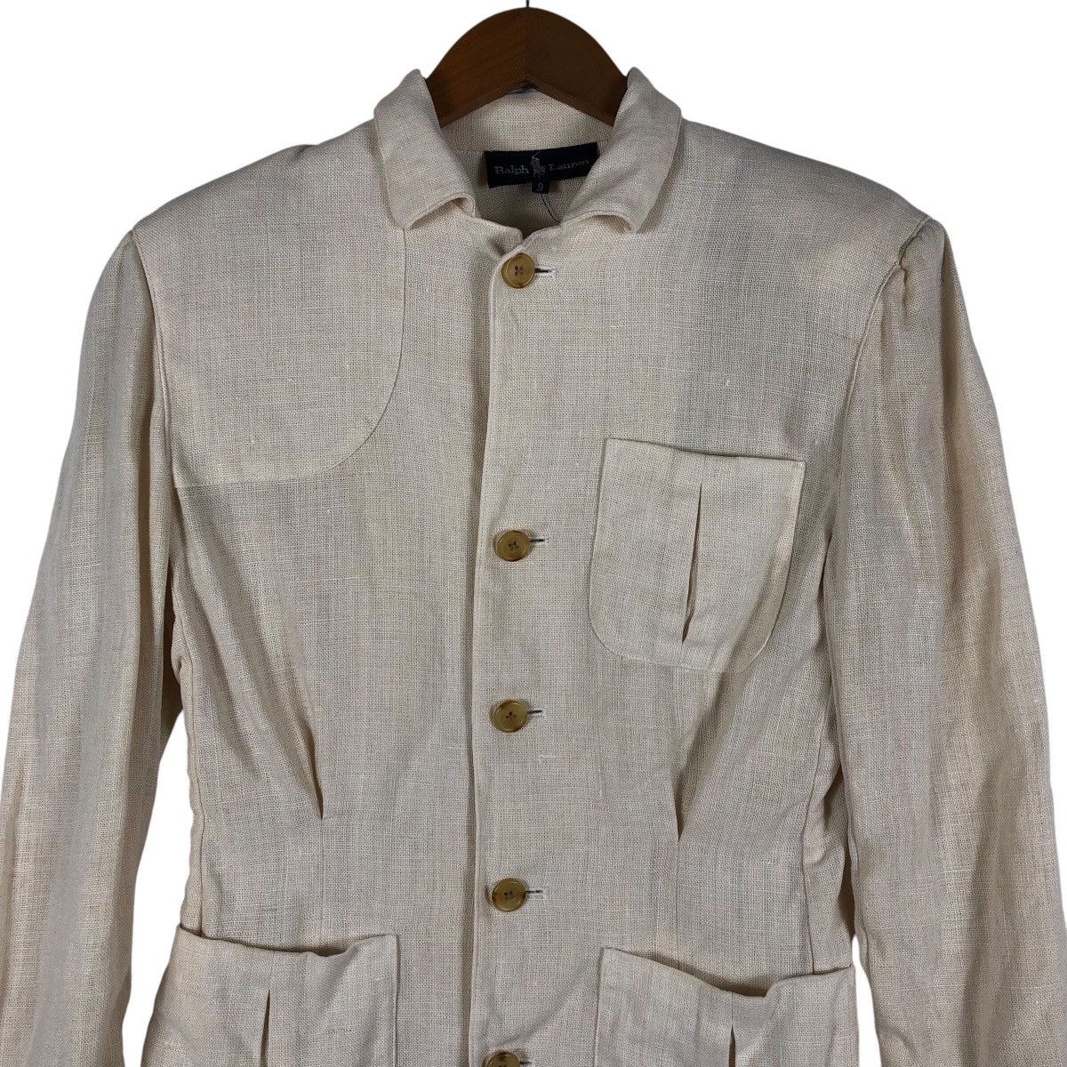 Polo Ralph Lauren RALPH LAUREN Linen Blazer Jacket Size US S / EU 44-46 / 1 - 2 Thumbnail