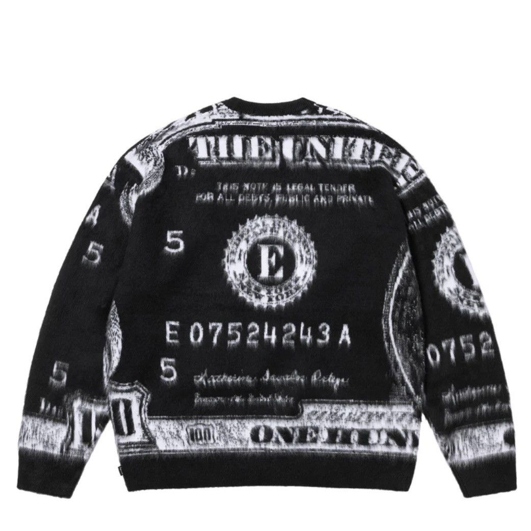 Supreme Acrylic Knit Money Sweater S/S 25 Deadstock