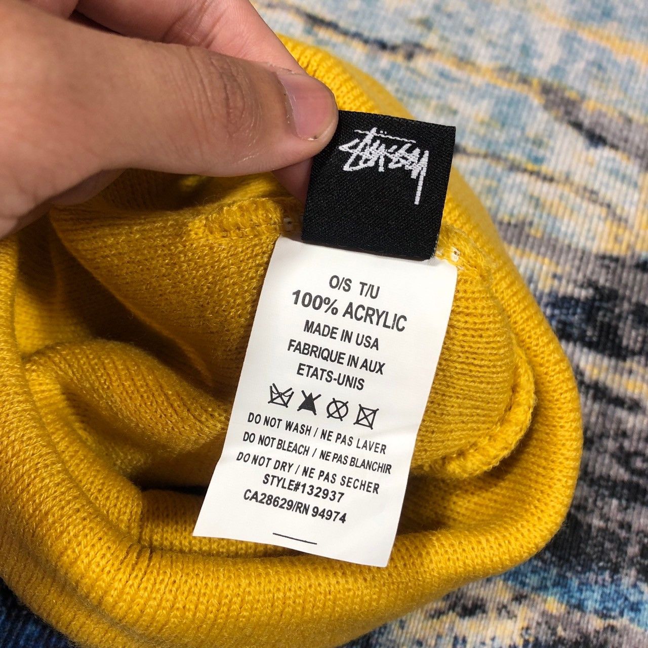 Stussy × Vintage Stussy FA19 SS-LINK Cuff Beanie Size ONE SIZE - 6 Thumbnail