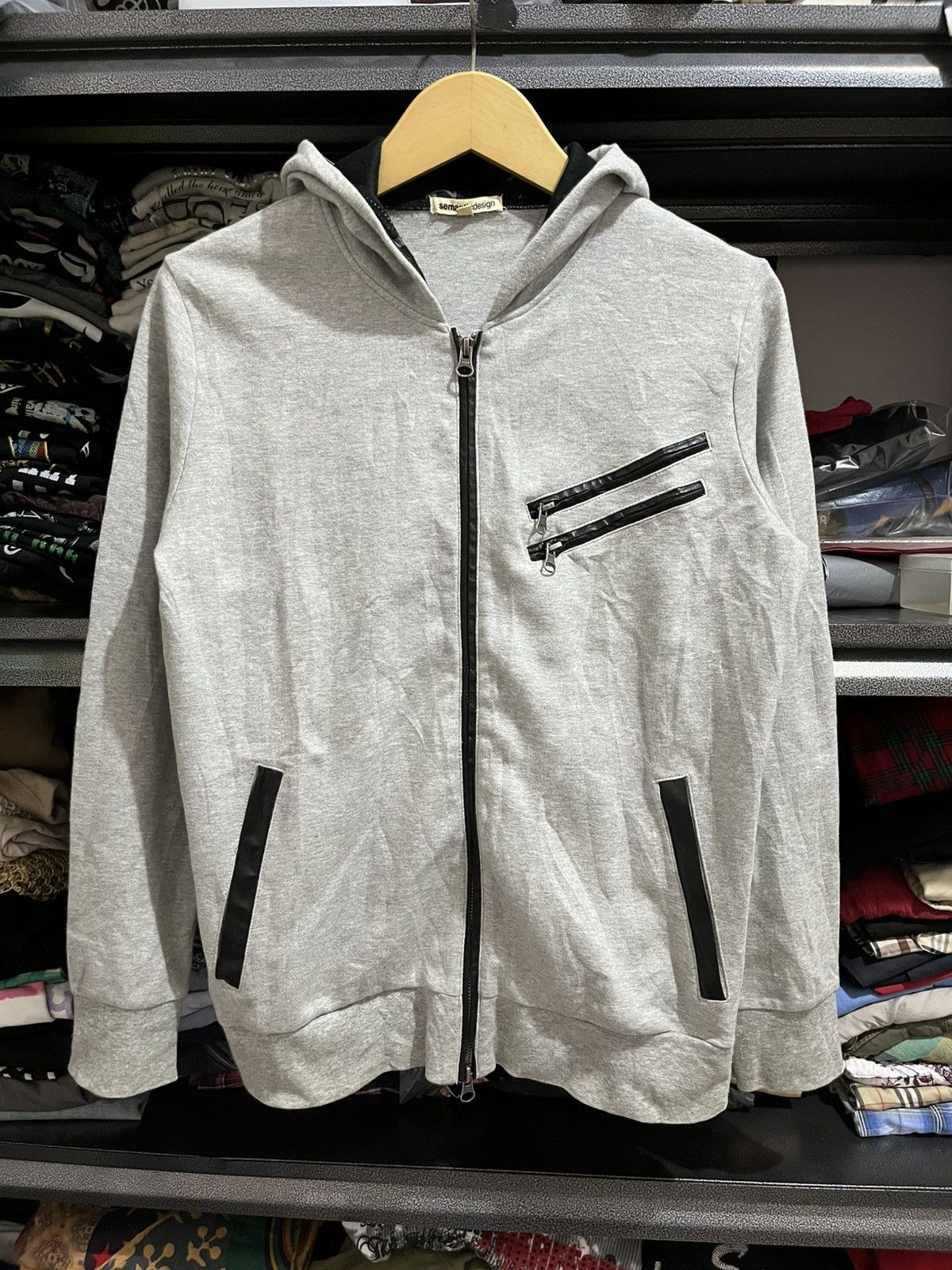 If Six Was Nine × Japanese Brand × Le Grande Bleu (L.G.B.) Semantic design multi zipper ifsixwasnine lgb styled Size US M / EU 48-50 / 2 - 1 Thumbnail