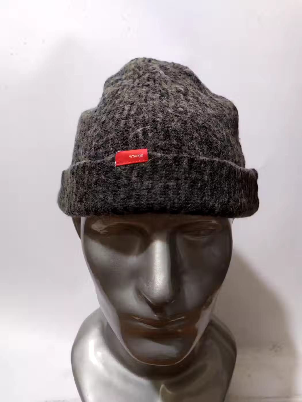 image of Wtaps Japan Beanie Hats in Grey, Men's