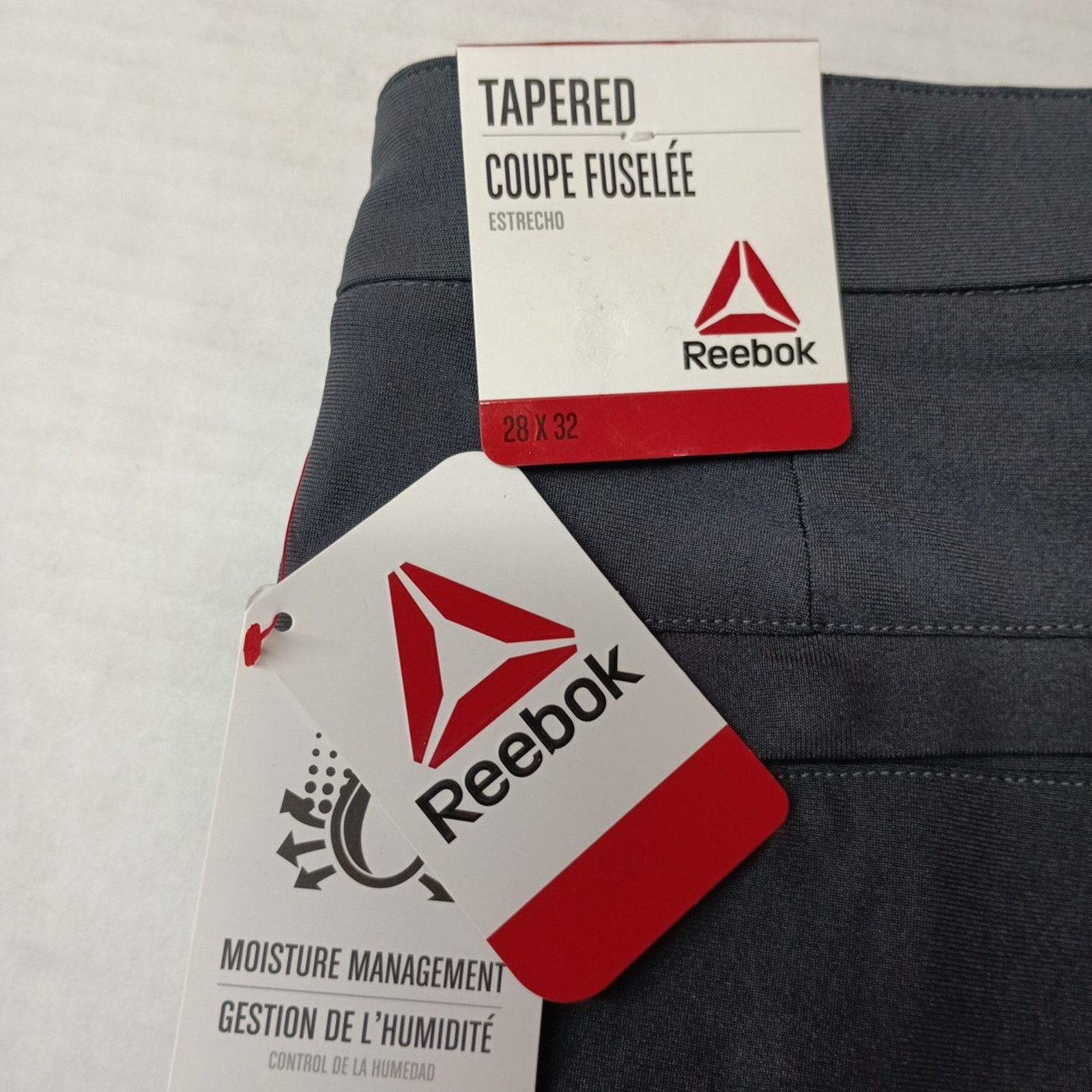 Reebok Reebok Anchor Tapered Five Pocket Pants Men's 28x32 Ebony Size US 28 / EU 44 - 2 Thumbnail
