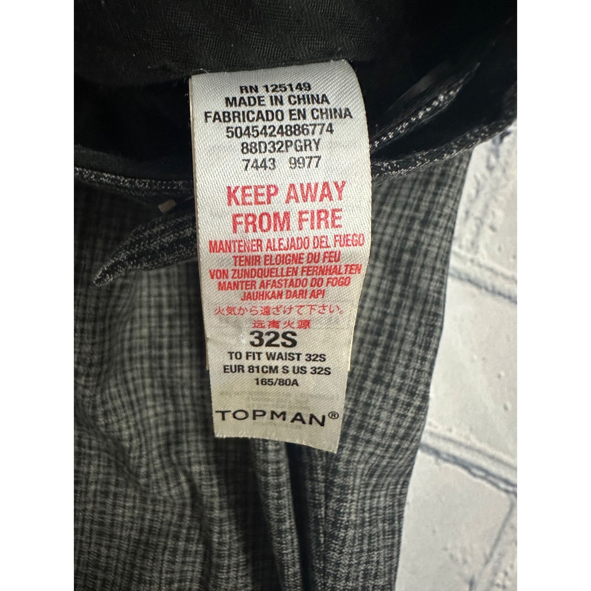 Topman Topman Cropped Trousers Size US 32 / EU 48 - 3 Thumbnail