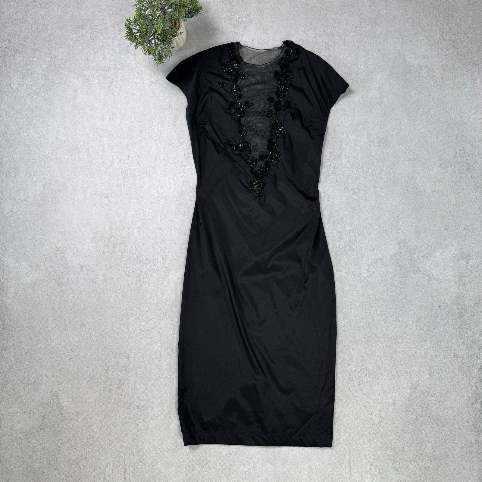 Chloe Chloe Women Black Mini Dress Size S Size S / US 4 / IT 40 - 1 Thumbnail