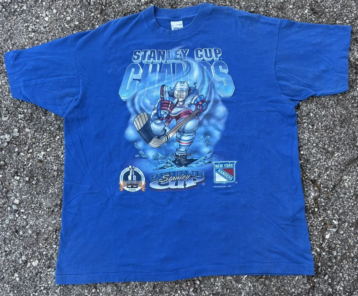 Other Vintage 1994 New York Rangers Stanley Cup Champs Size US XL / EU 56 / 4 - 1 Thumbnail