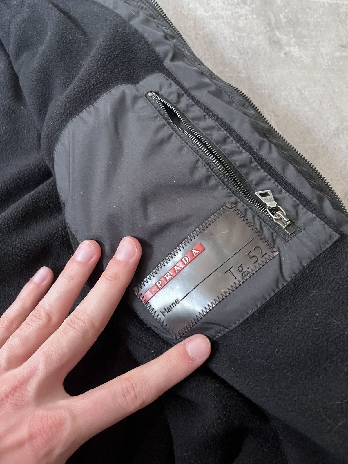 Prada Prada F/W 2007 Bomber jacket black nylon Size US L / EU 52-54 / 3 - 16 Thumbnail